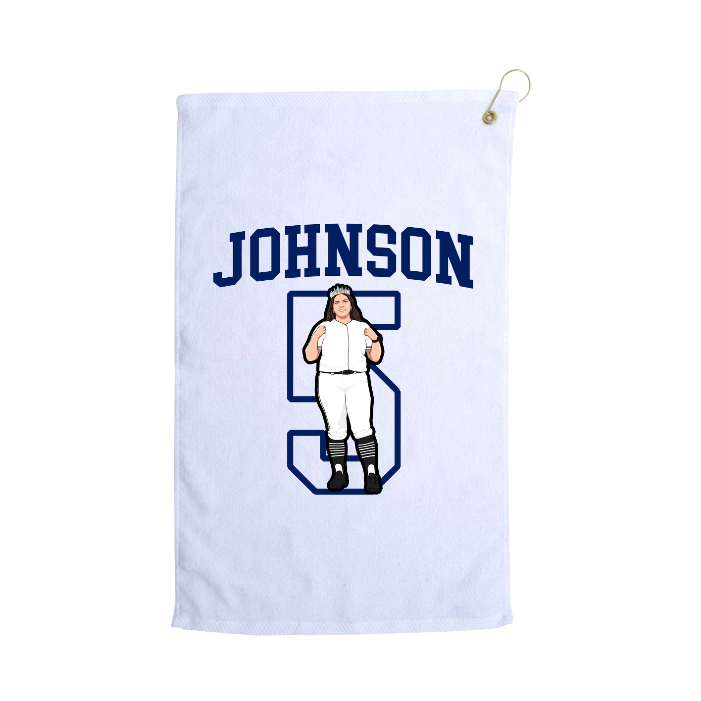 Golf Towel — Shirsey in White