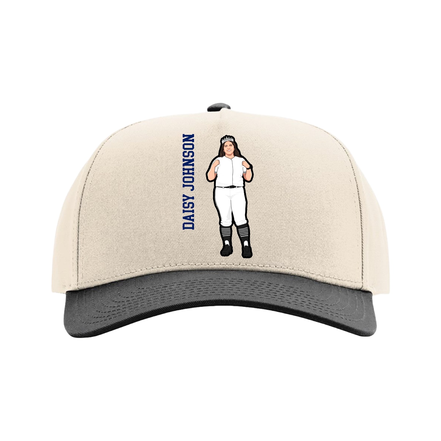 Full Fabric Five-Panel Champ Cap