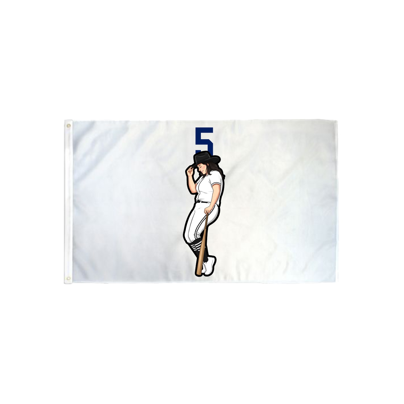 3x5 Flag — Number Top in Classic