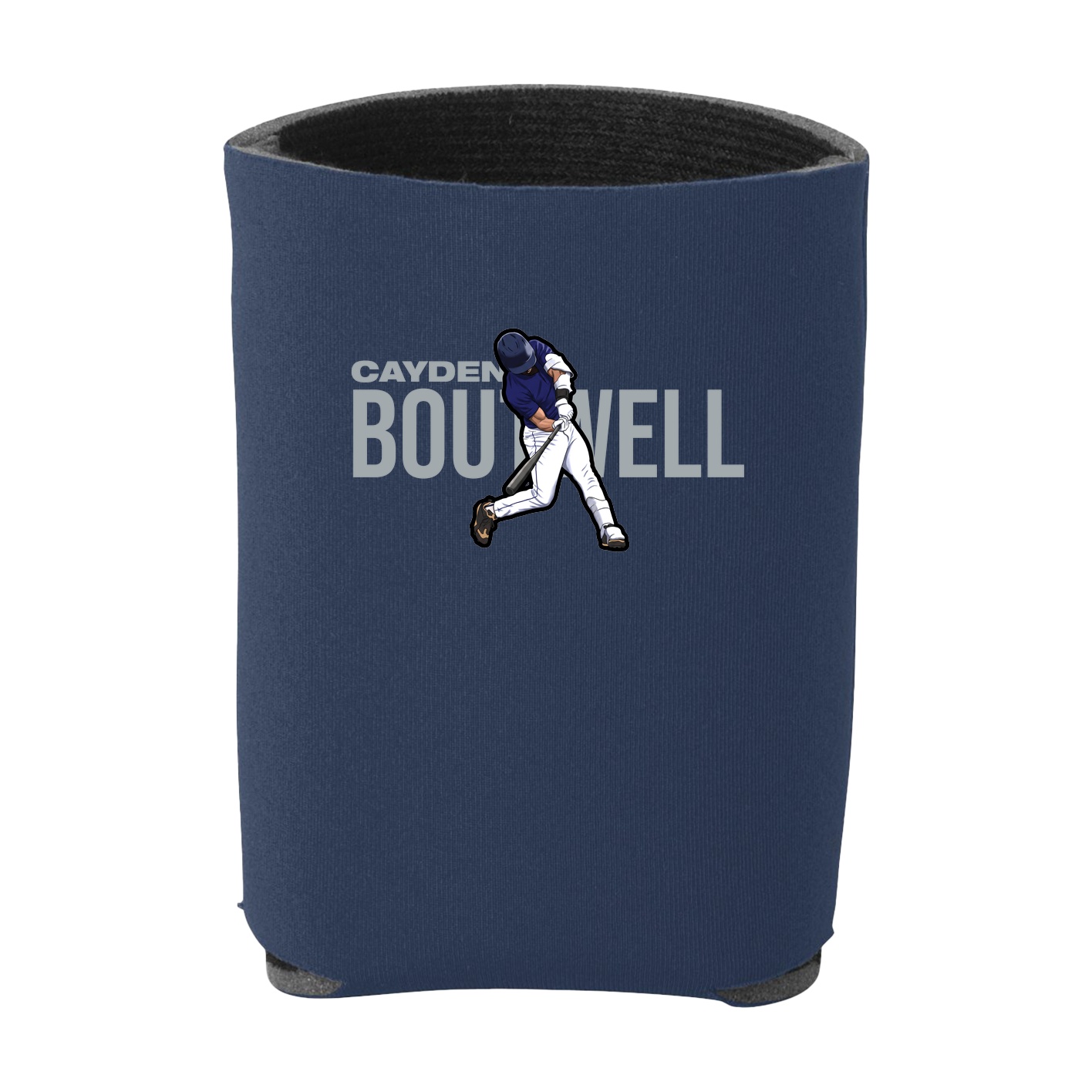 Can Holder — Player Name in Navy
