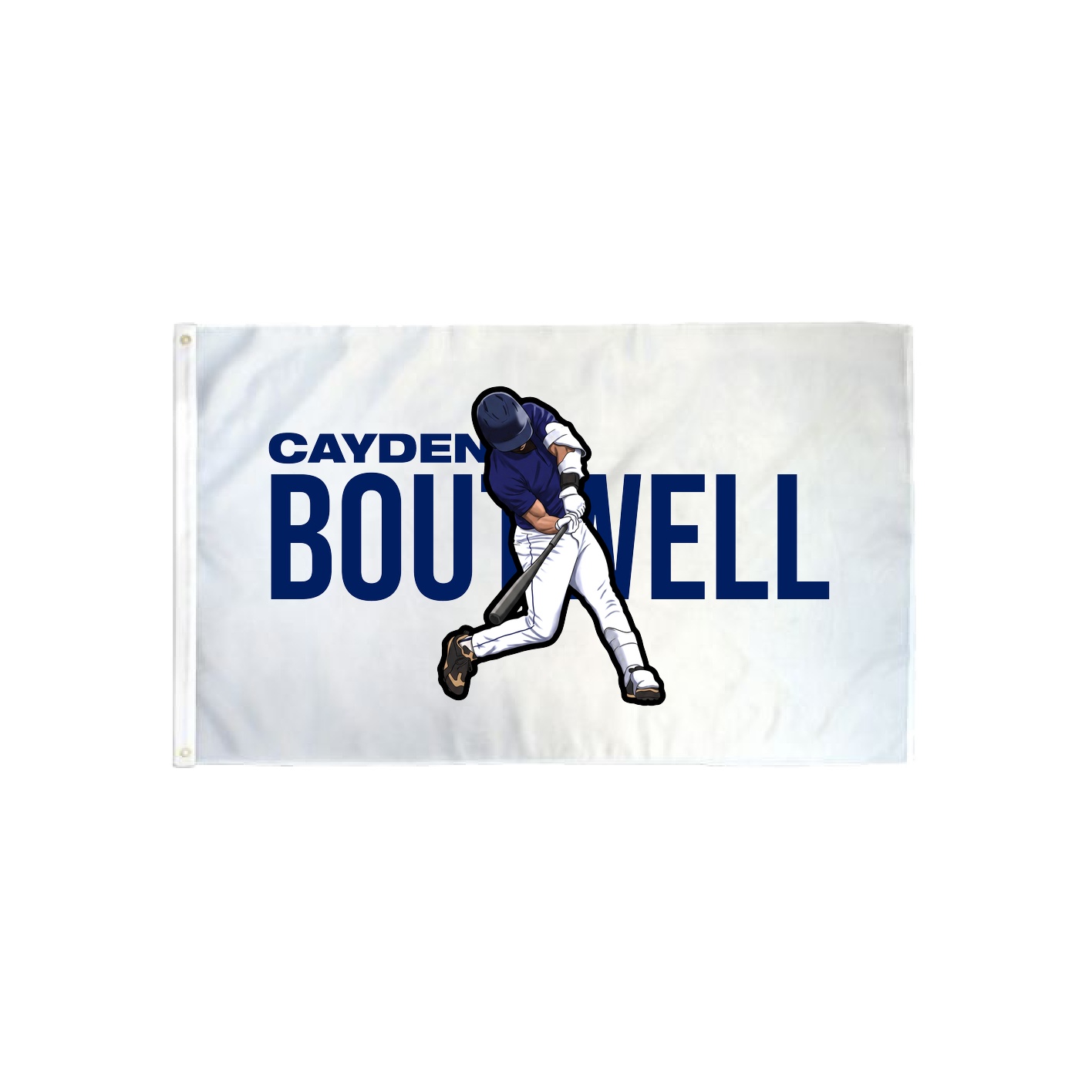 3x5 Flag — Player Name in Classic