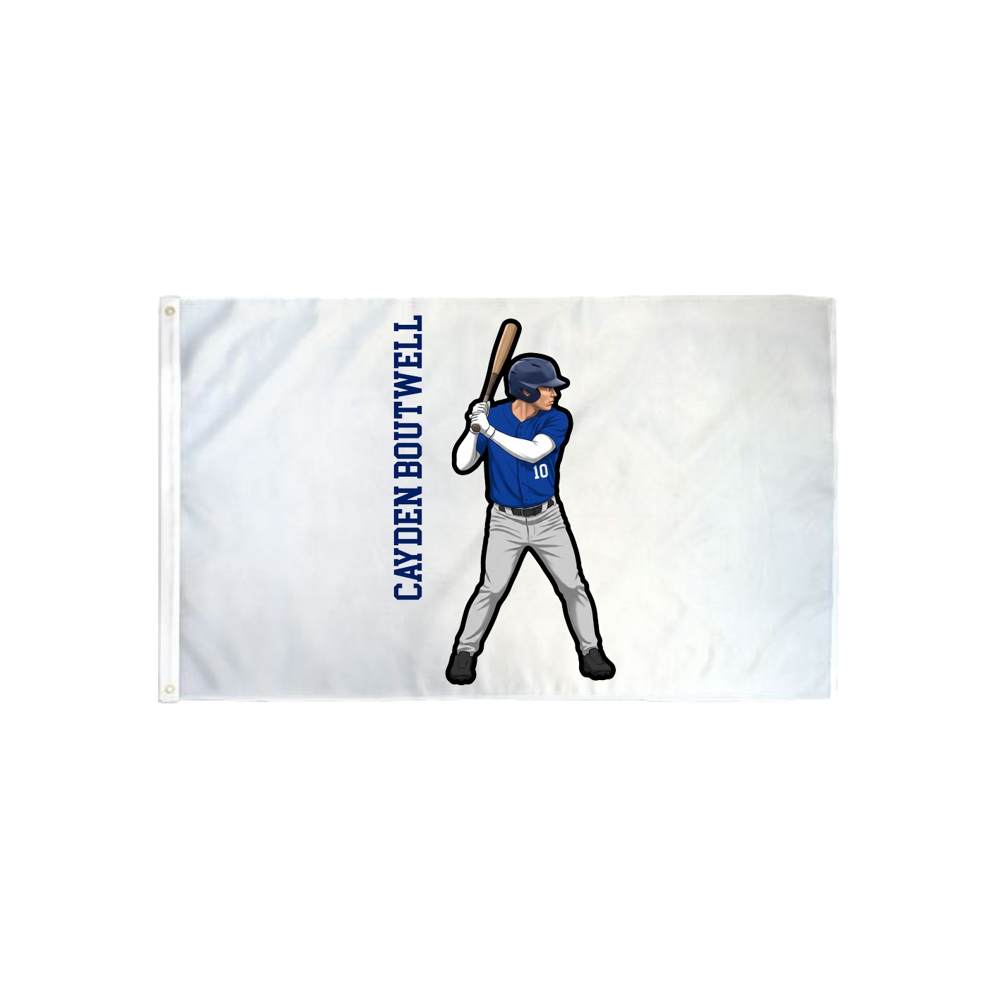 3x5 Flag — Name Vertical in Classic