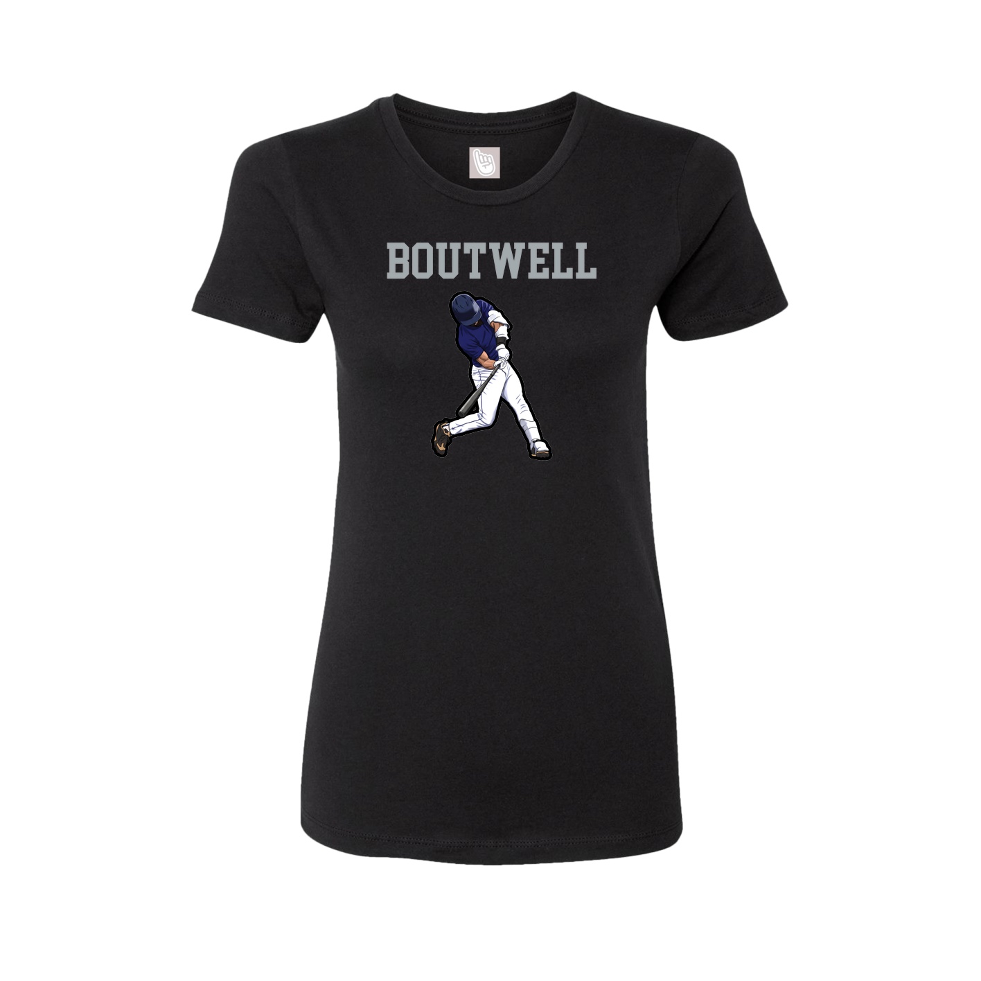 Fitted Women's Tee — Shirsey in Black