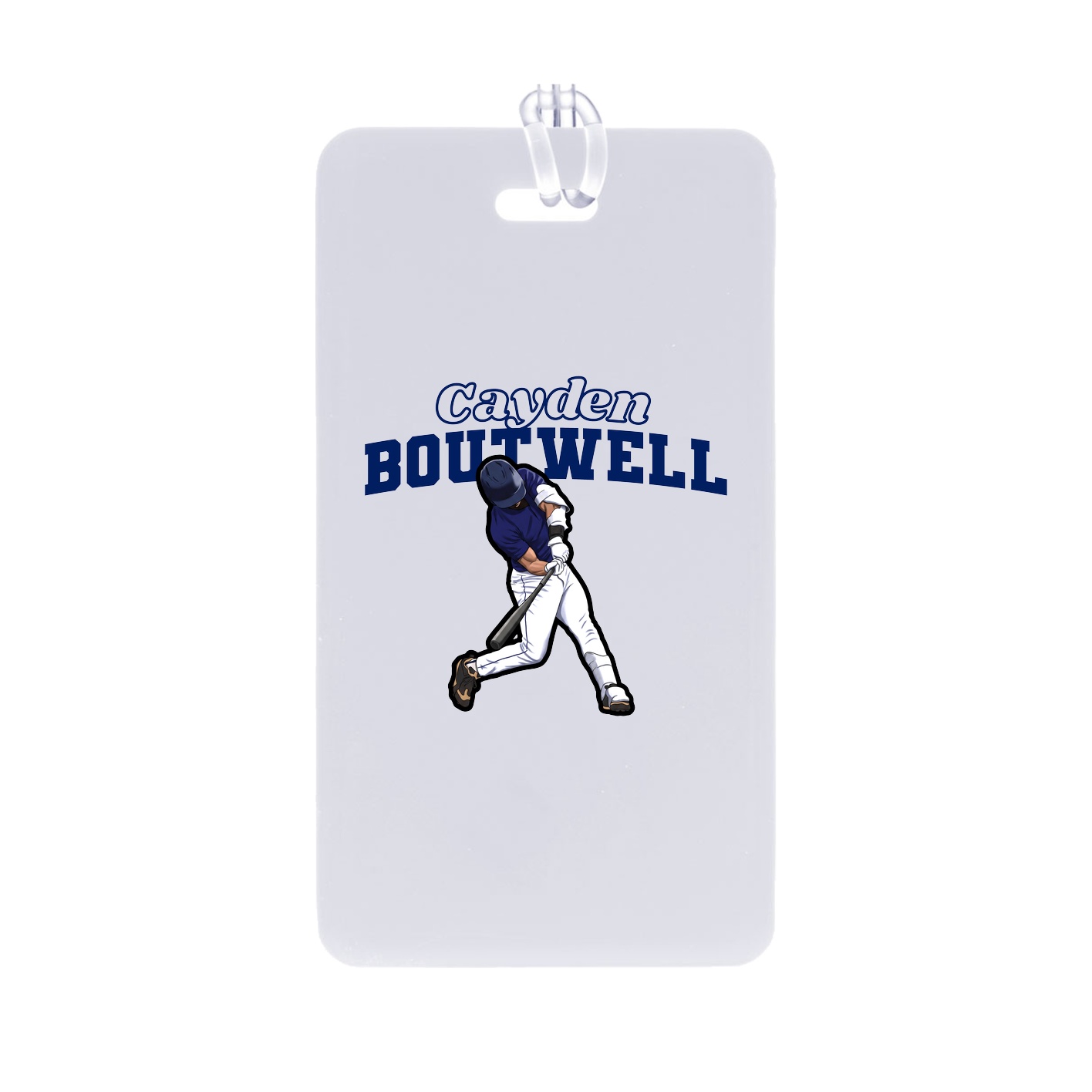 Bag Tag — Name Arch in Classic