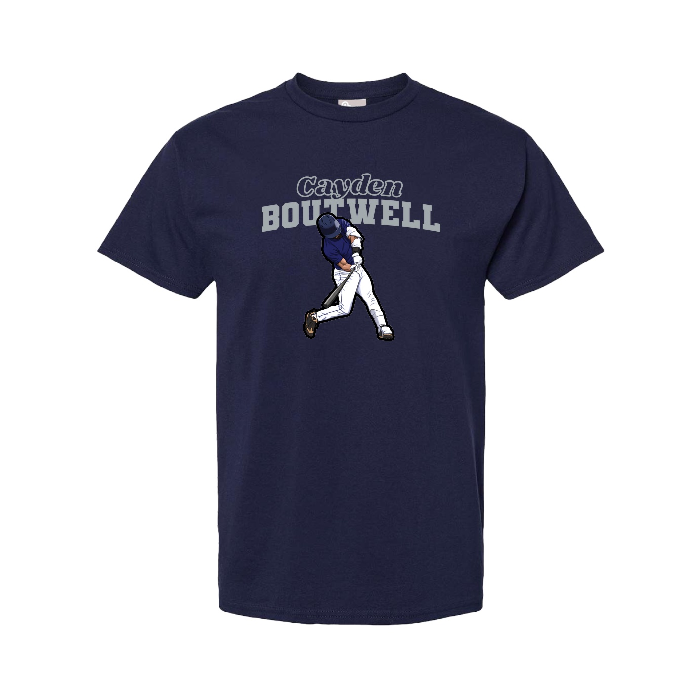 Tee — Name Arch in Navy