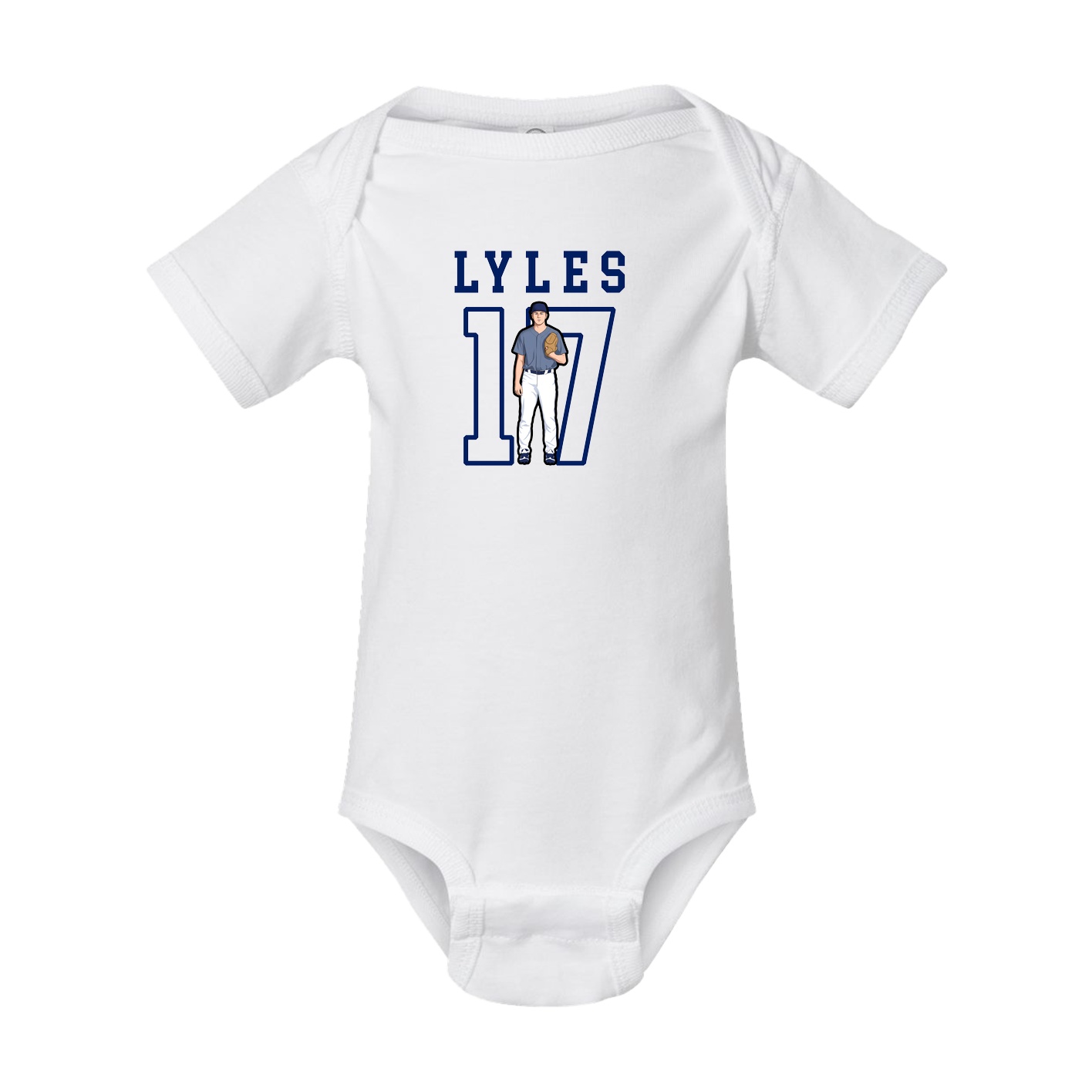 Baby Onesie — Shirsey in White