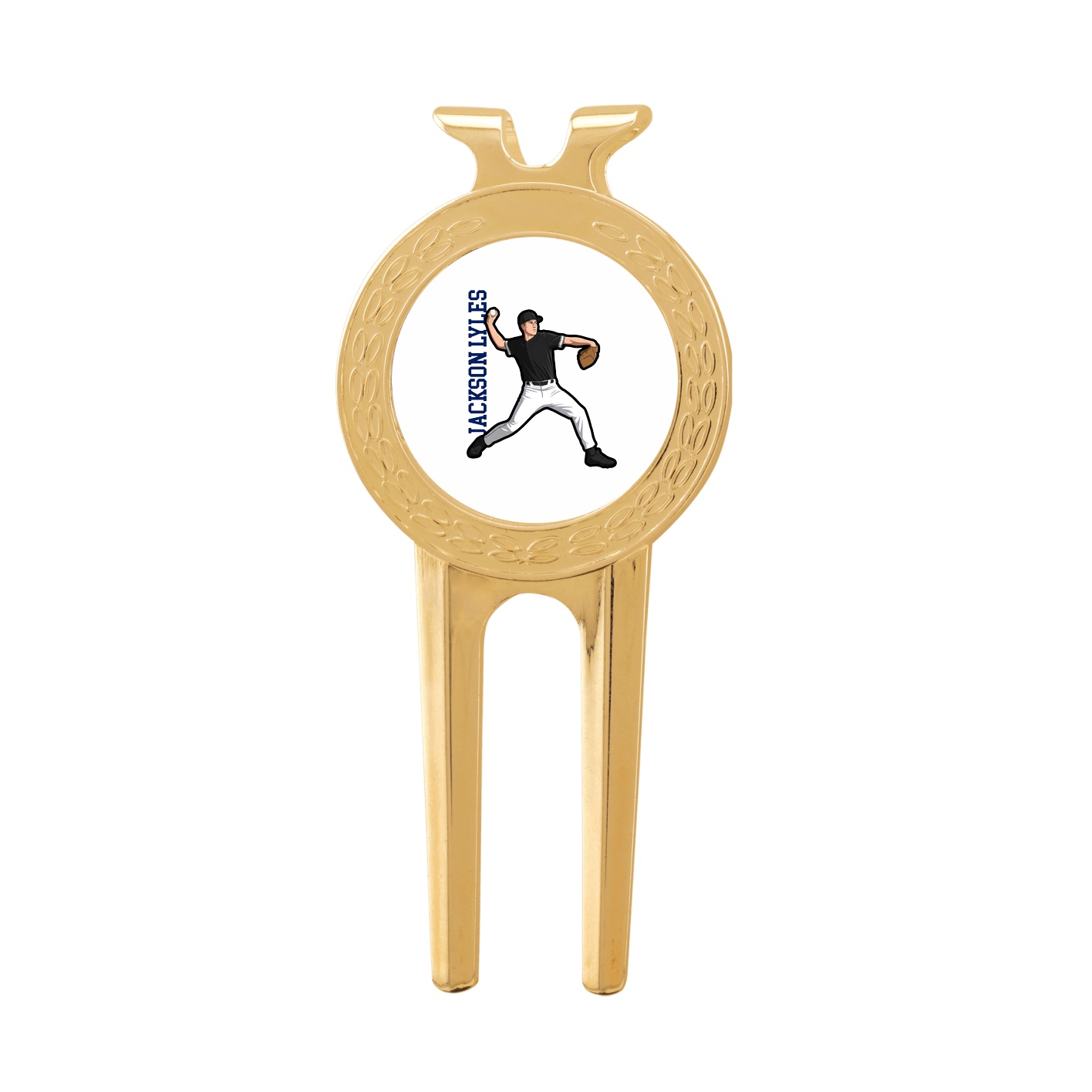 Divot Tool with Ball Marker — Name Vertical in Classic