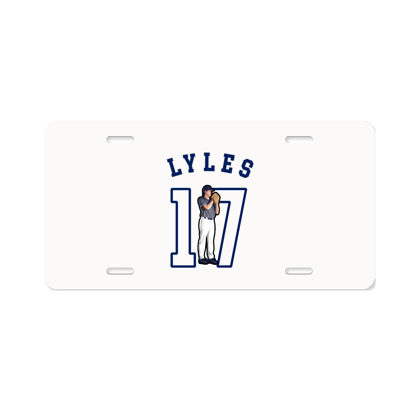 License Plate — Shirsey Arch in Classic