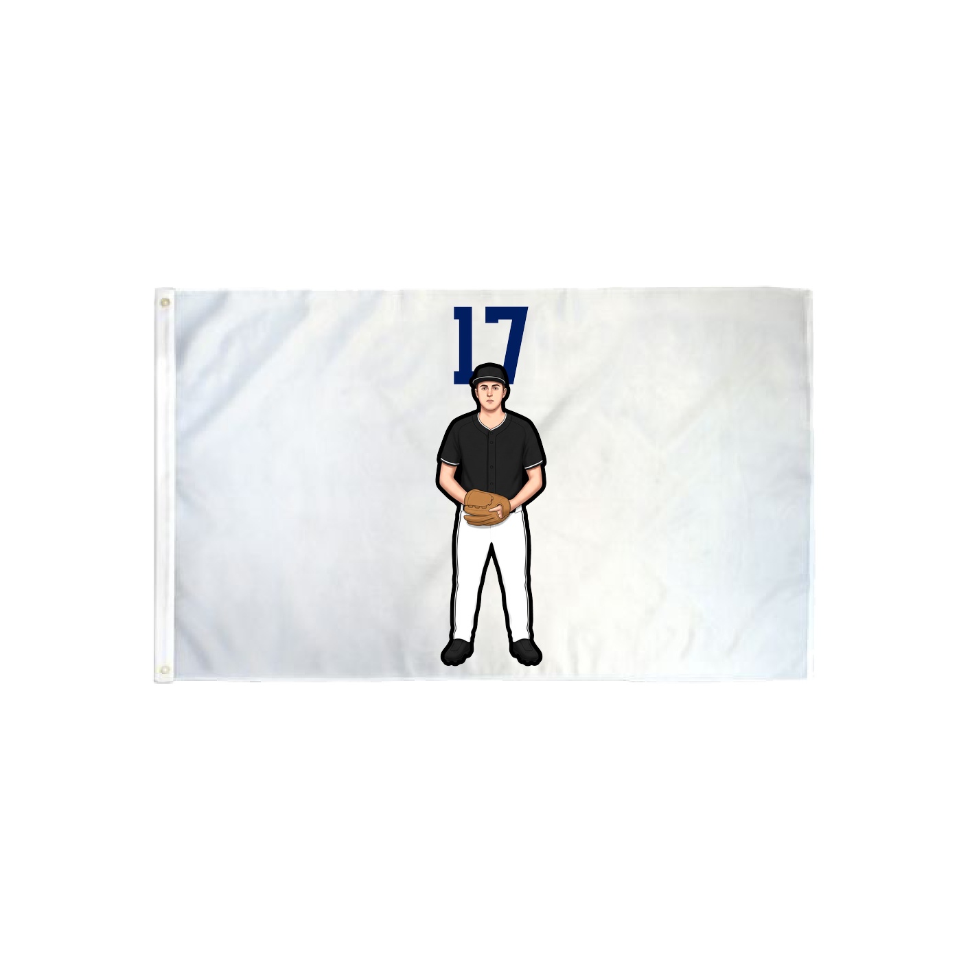3x5 Flag — Number Top in Classic