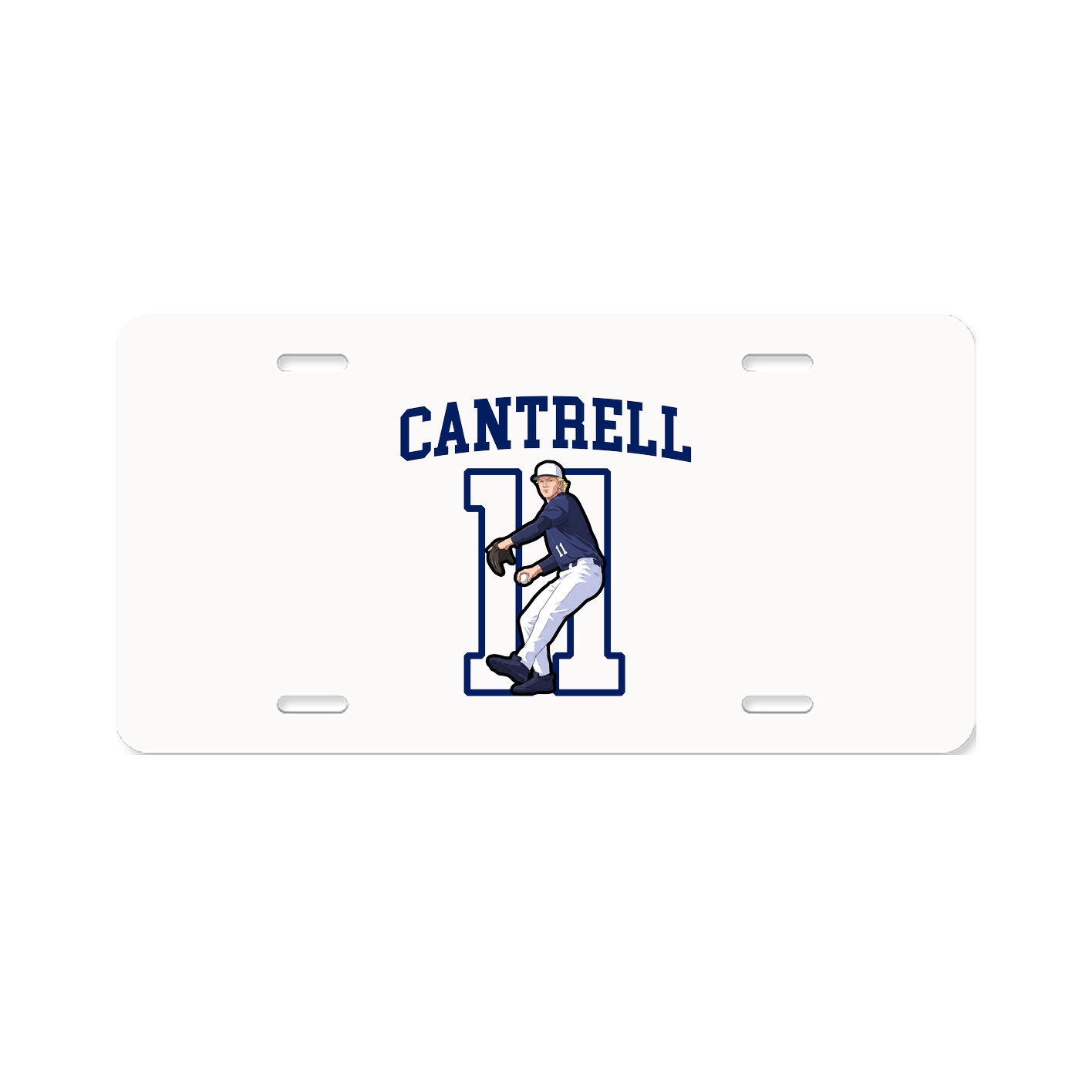 Aluminum License Plate