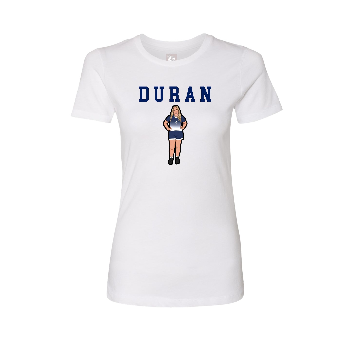 Fitted Women's Tee — Shirsey in White