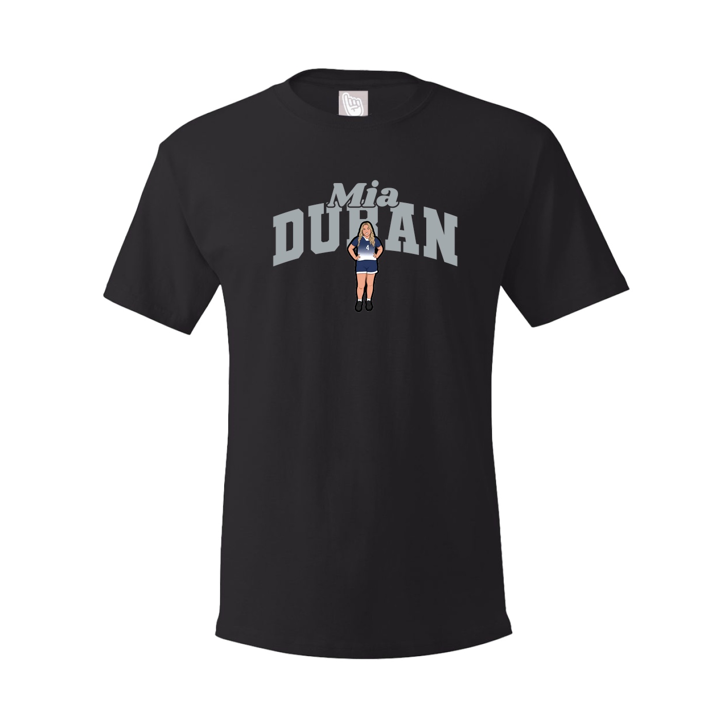 Youth Tee — Signature Arch in Black