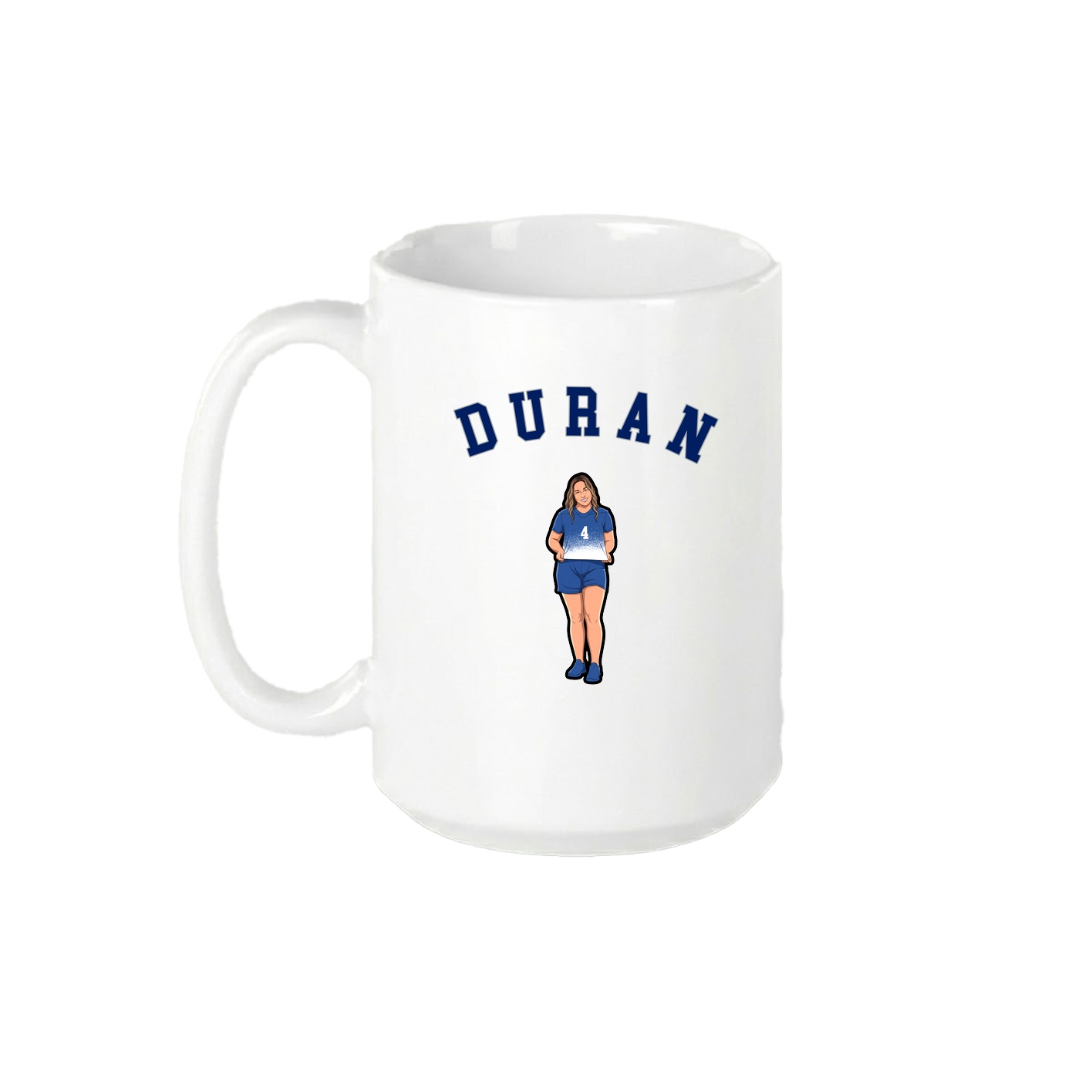 15oz Coffee Mug — Shirsey Arch in White