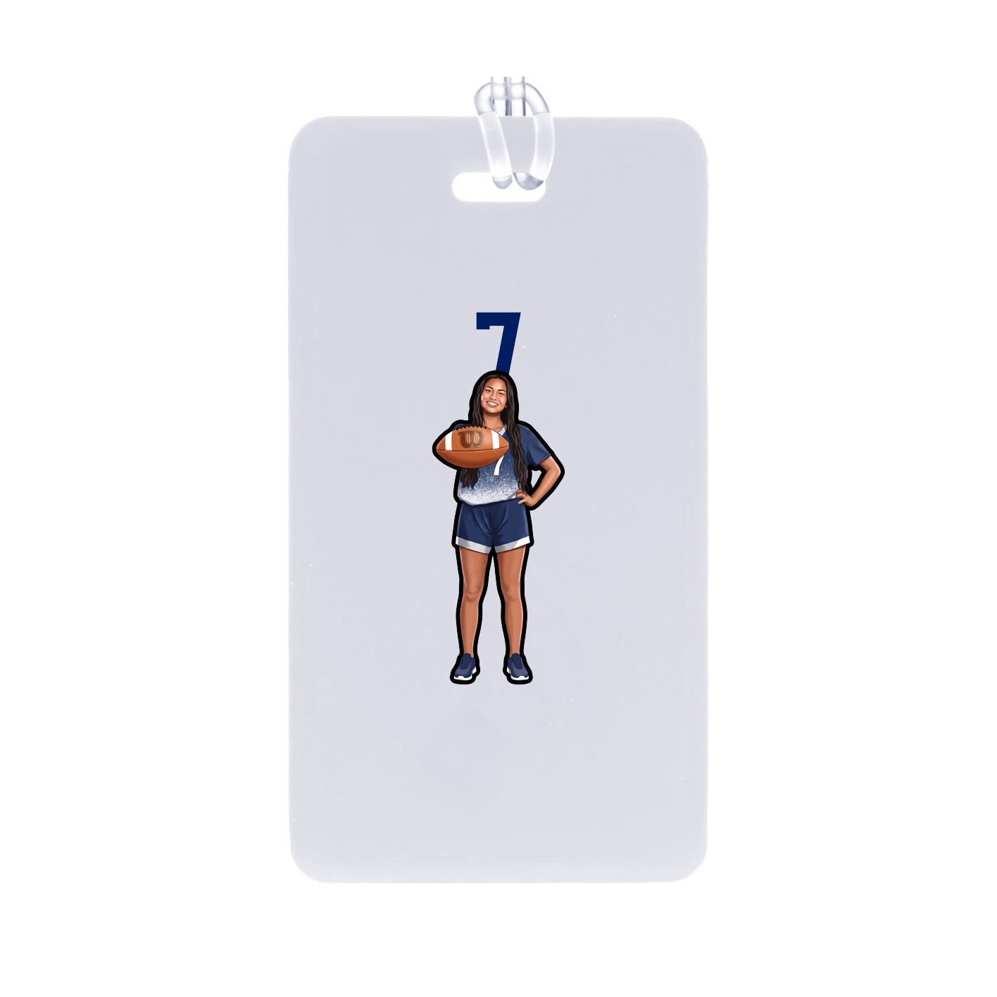 Bag Tag — Number Top in Classic