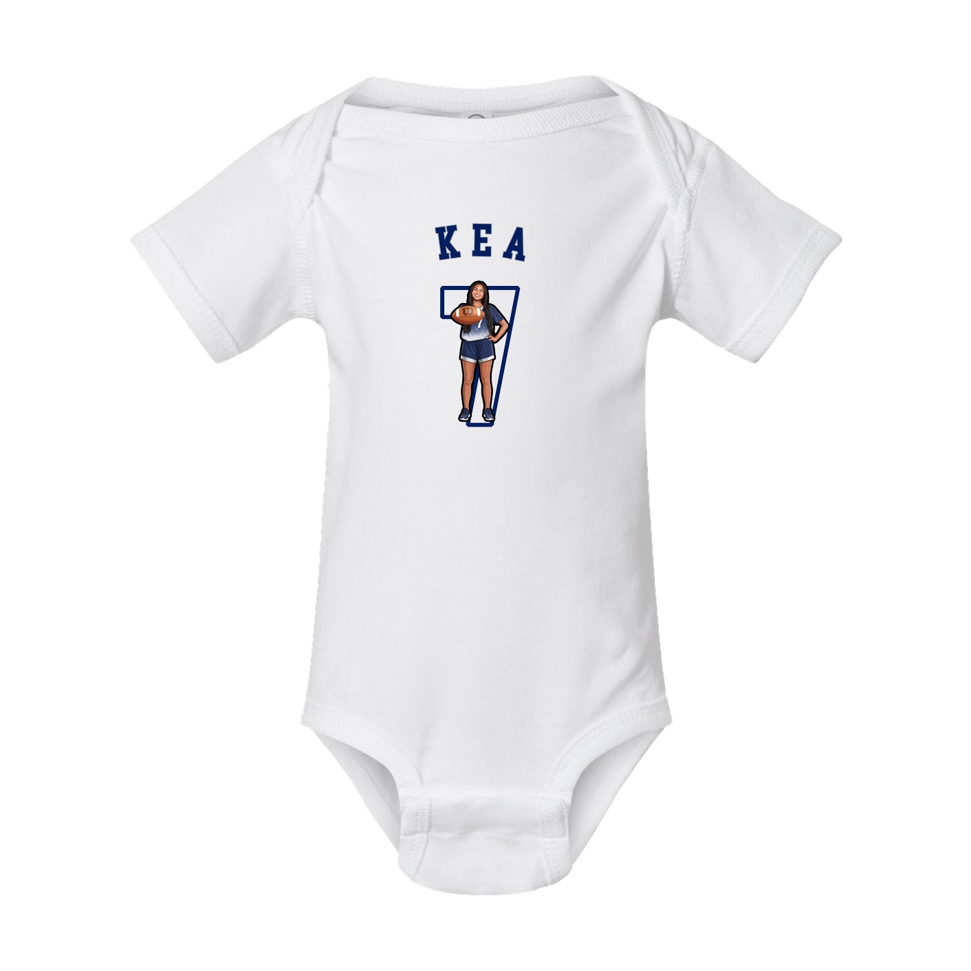 Baby Onesie — Shirsey Arch in White
