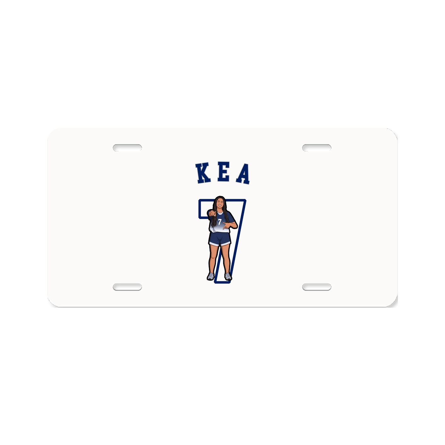 License Plate — Shirsey Arch in Classic