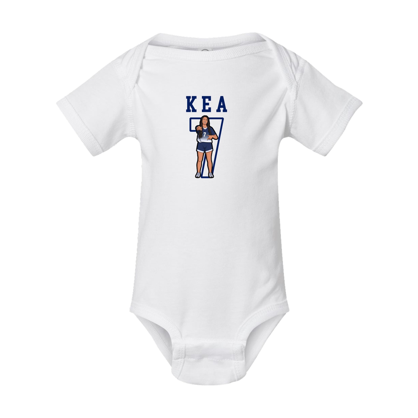 Baby Onesie — Shirsey in White