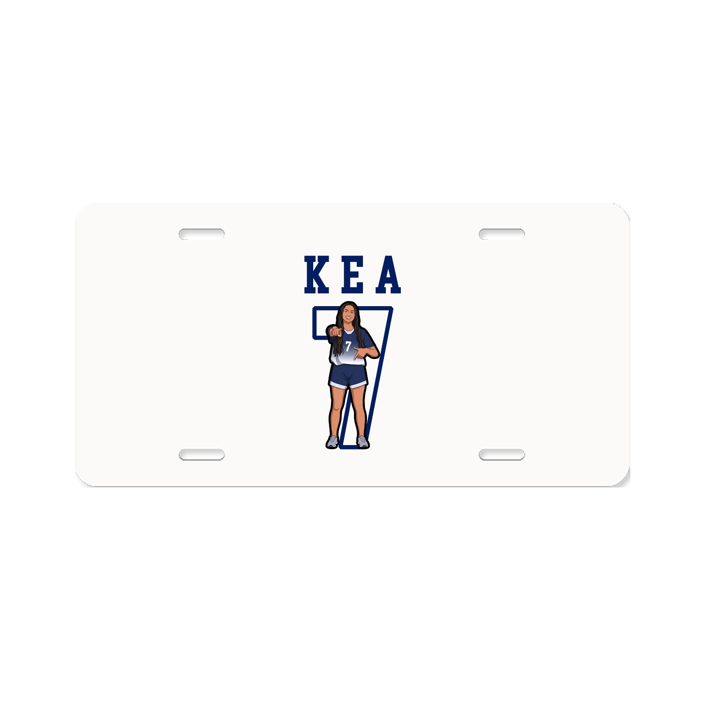 License Plate — Shirsey in Classic