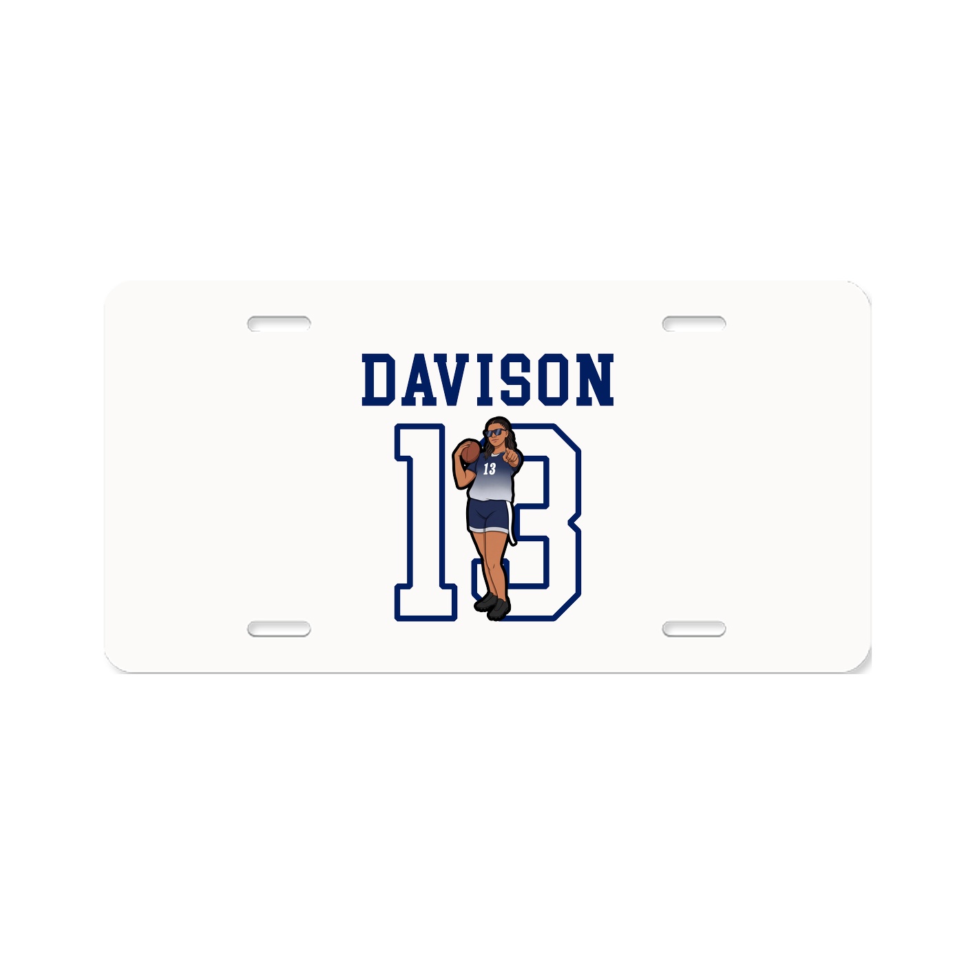 License Plate — Shirsey in Classic