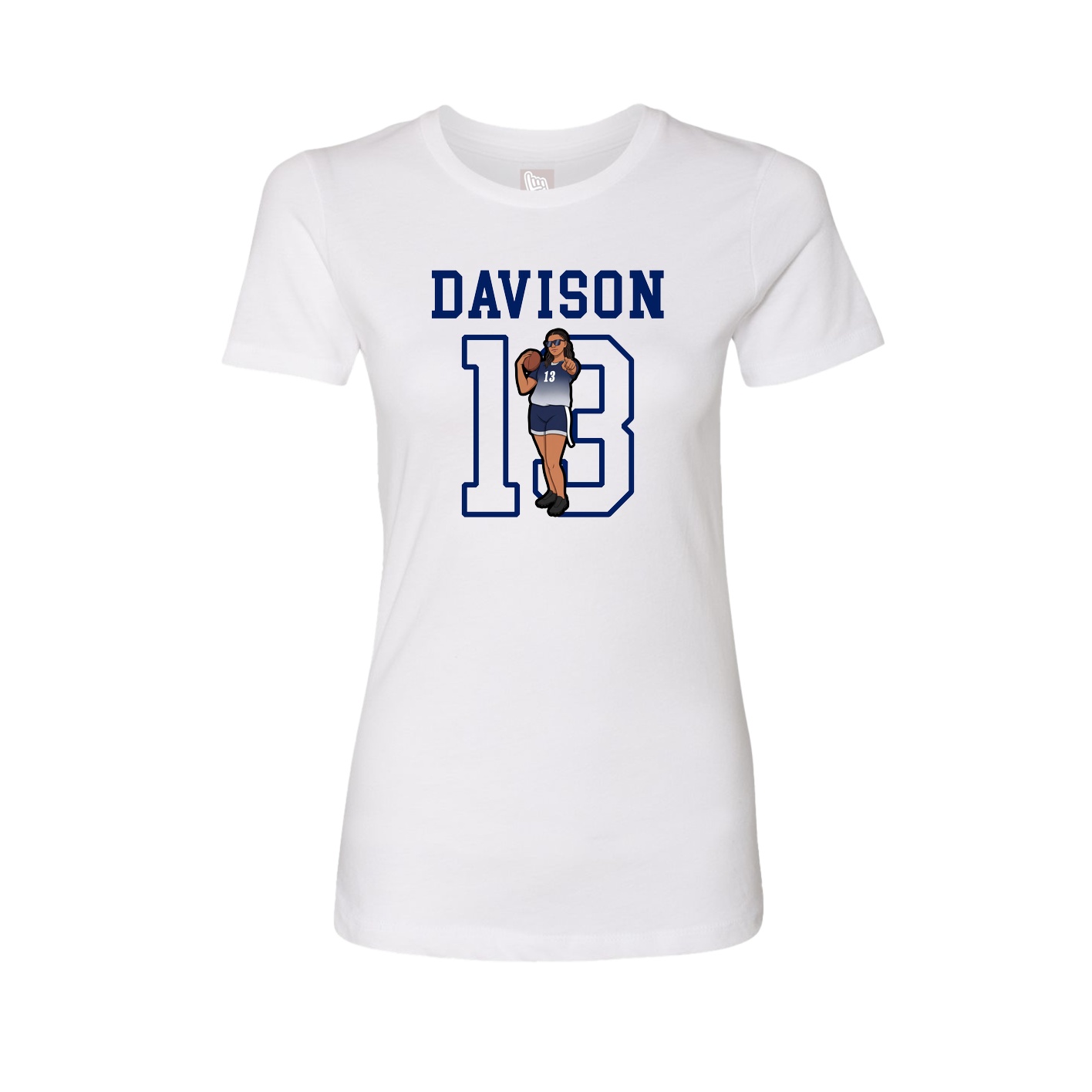 Fitted Women's Tee — Shirsey in White