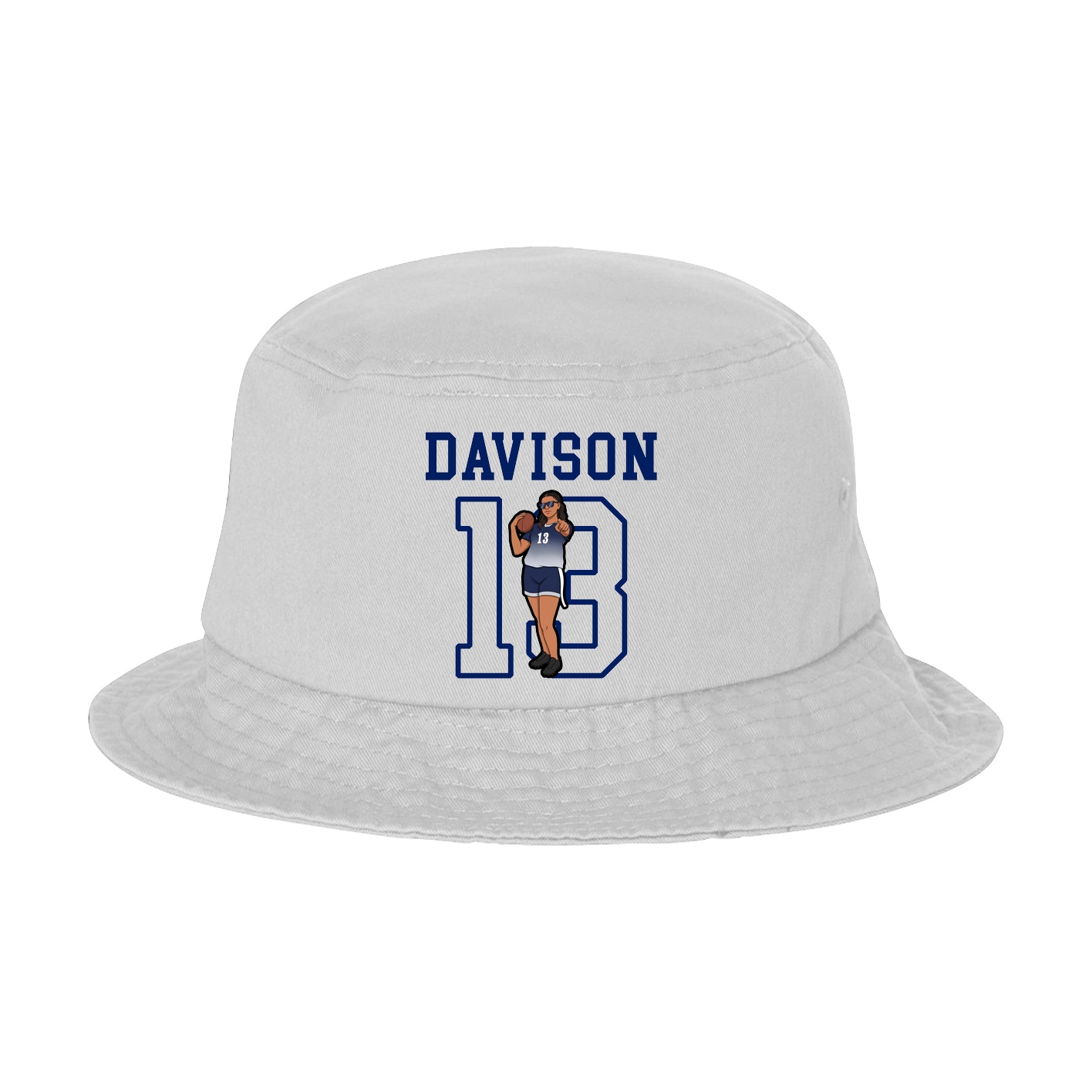 Bucket Cap — Shirsey in White