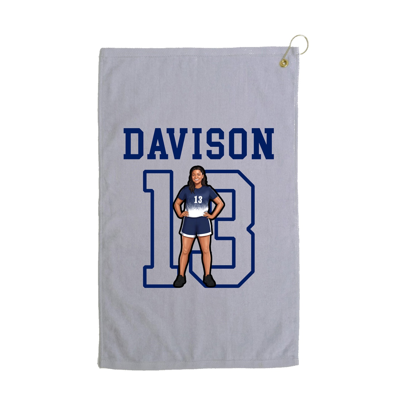 Golf Towel — Shirsey in Grey