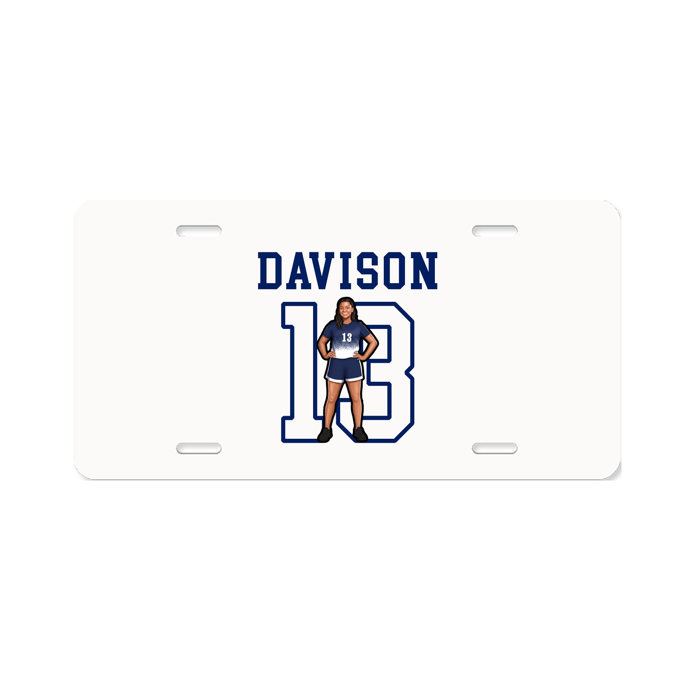 License Plate — Shirsey in Classic