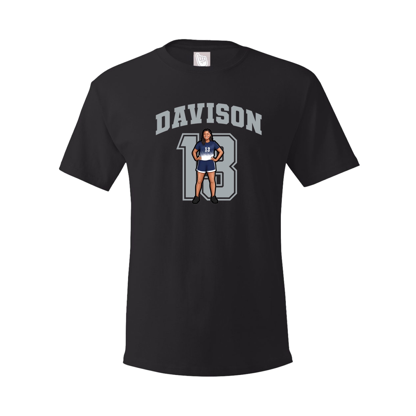 Tee — Number in Black