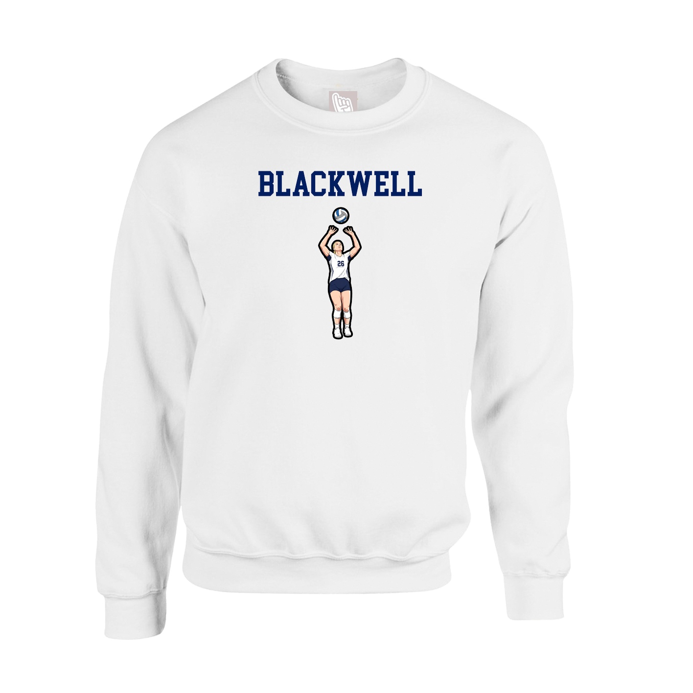 Fleece Crew — Shirsey in White