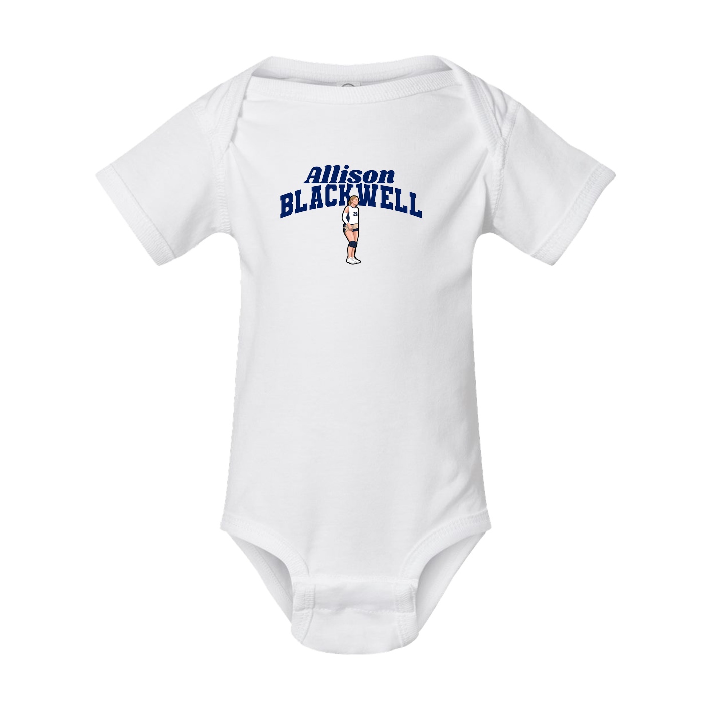 Baby Onesie — Signature Arch in White