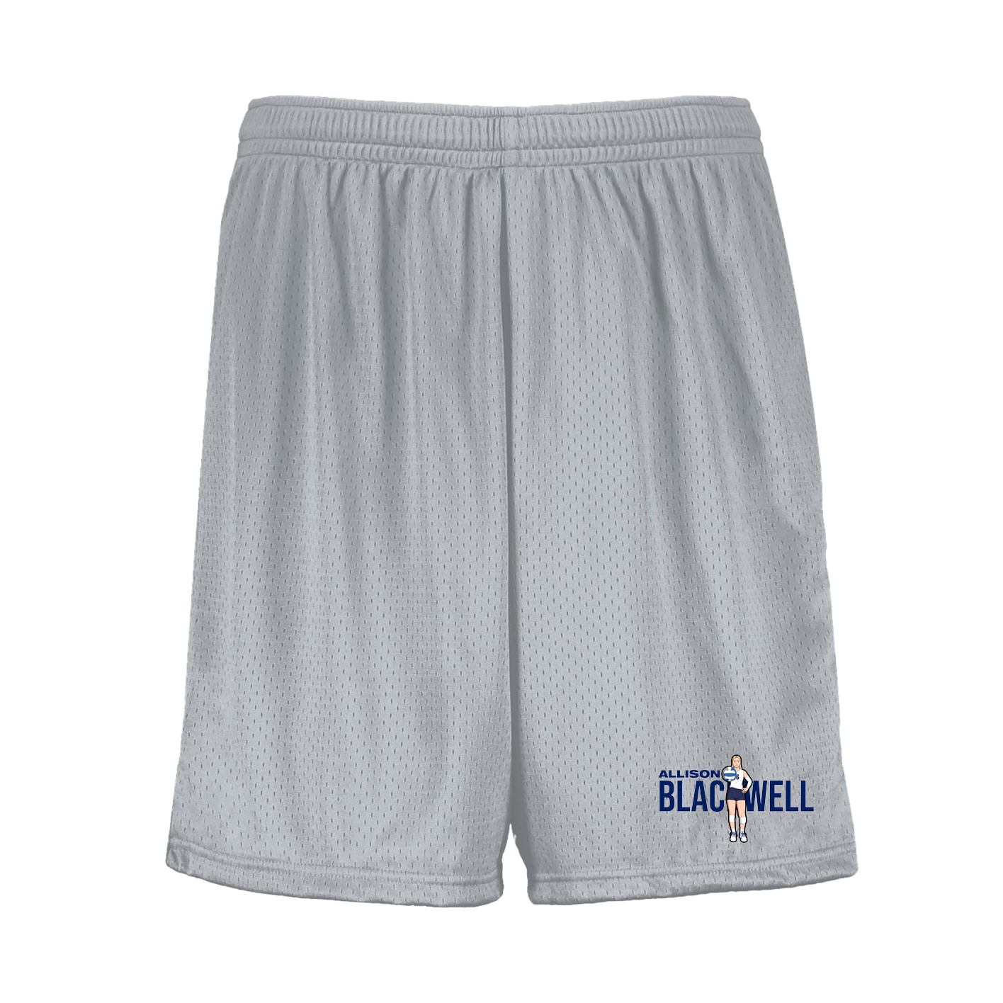 Shorts — Player Name in Silver
