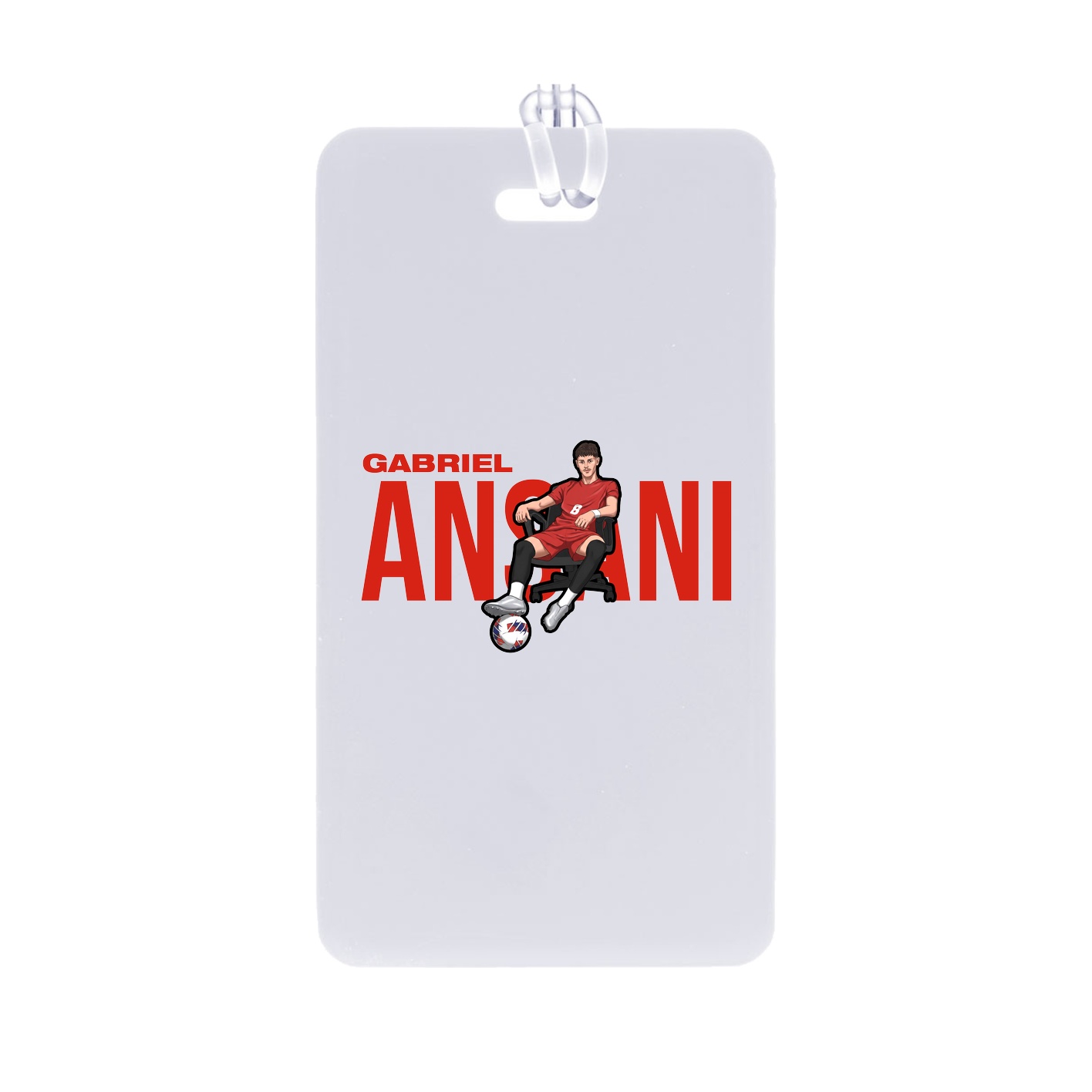 Bag Tag — Player Name in Classic