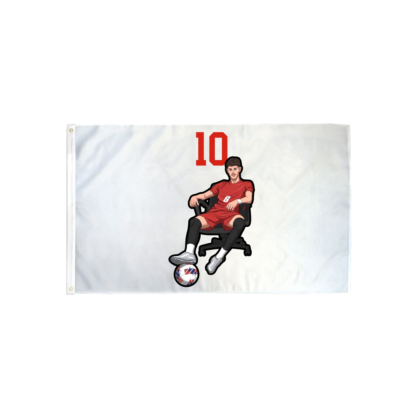 3x5 Flag — Number Top in Classic