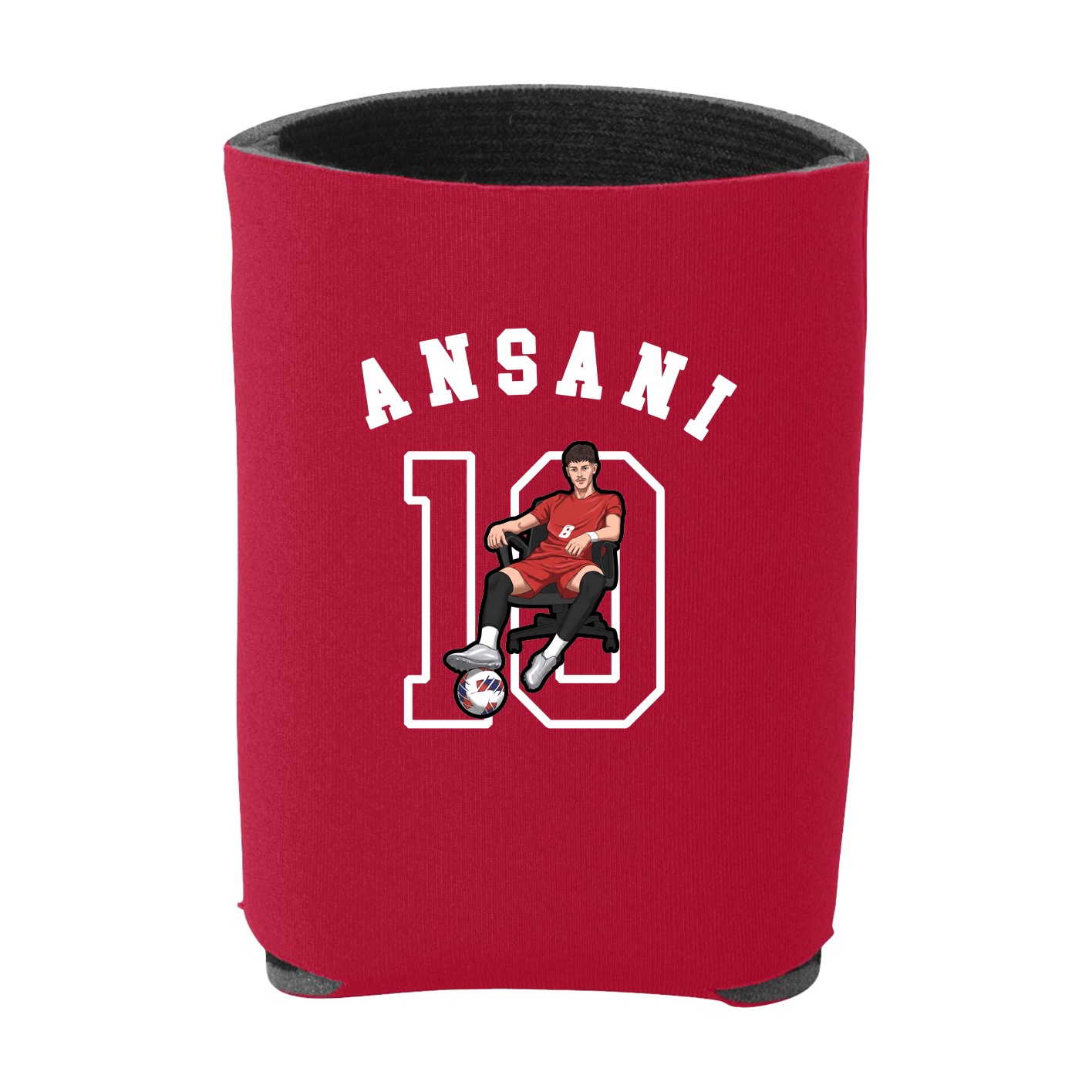 Can Holder — Shirsey Arch in Red