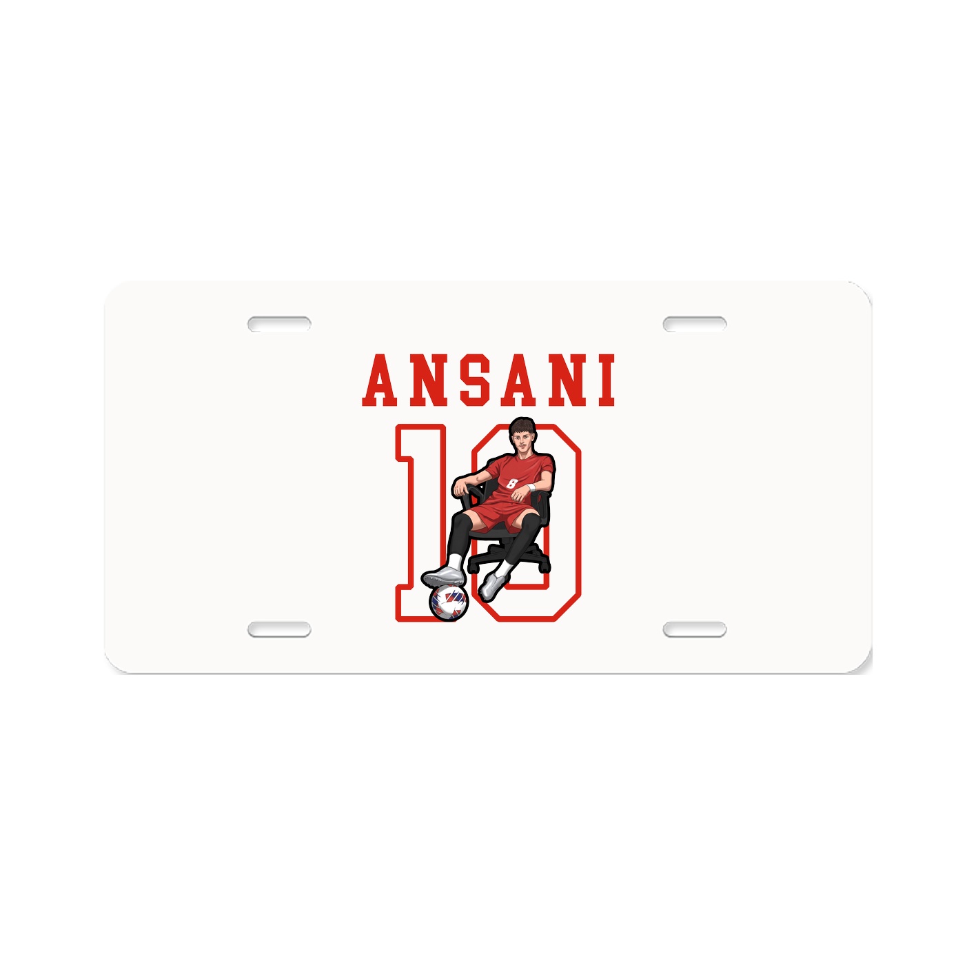 License Plate — Shirsey in Classic
