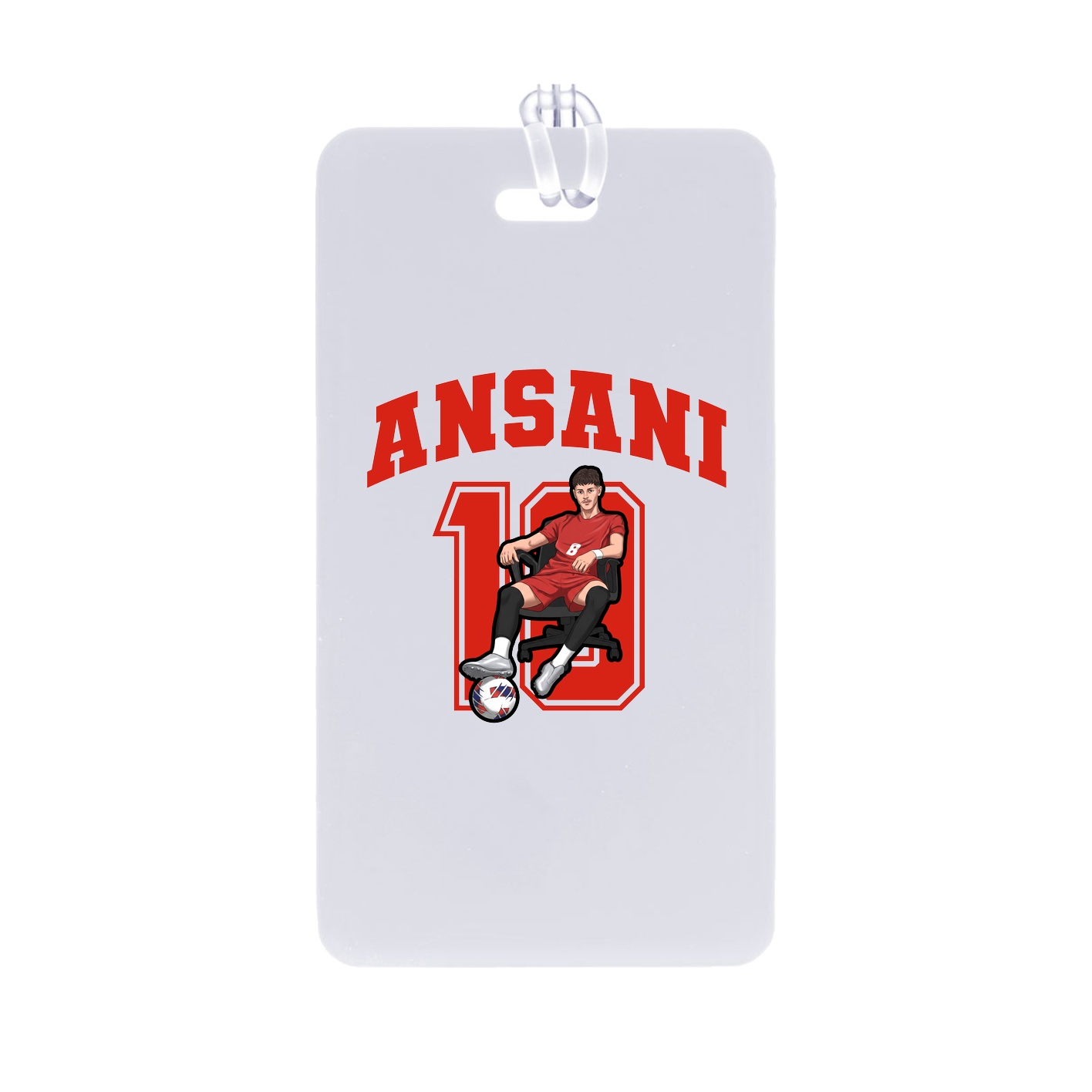 Bag Tag — Number in Classic