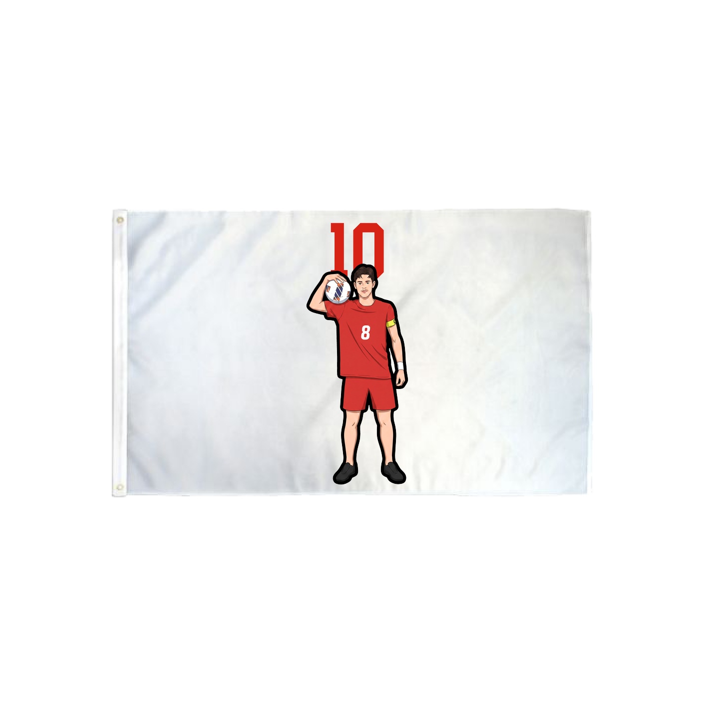 3x5 Flag — Number Top in Classic