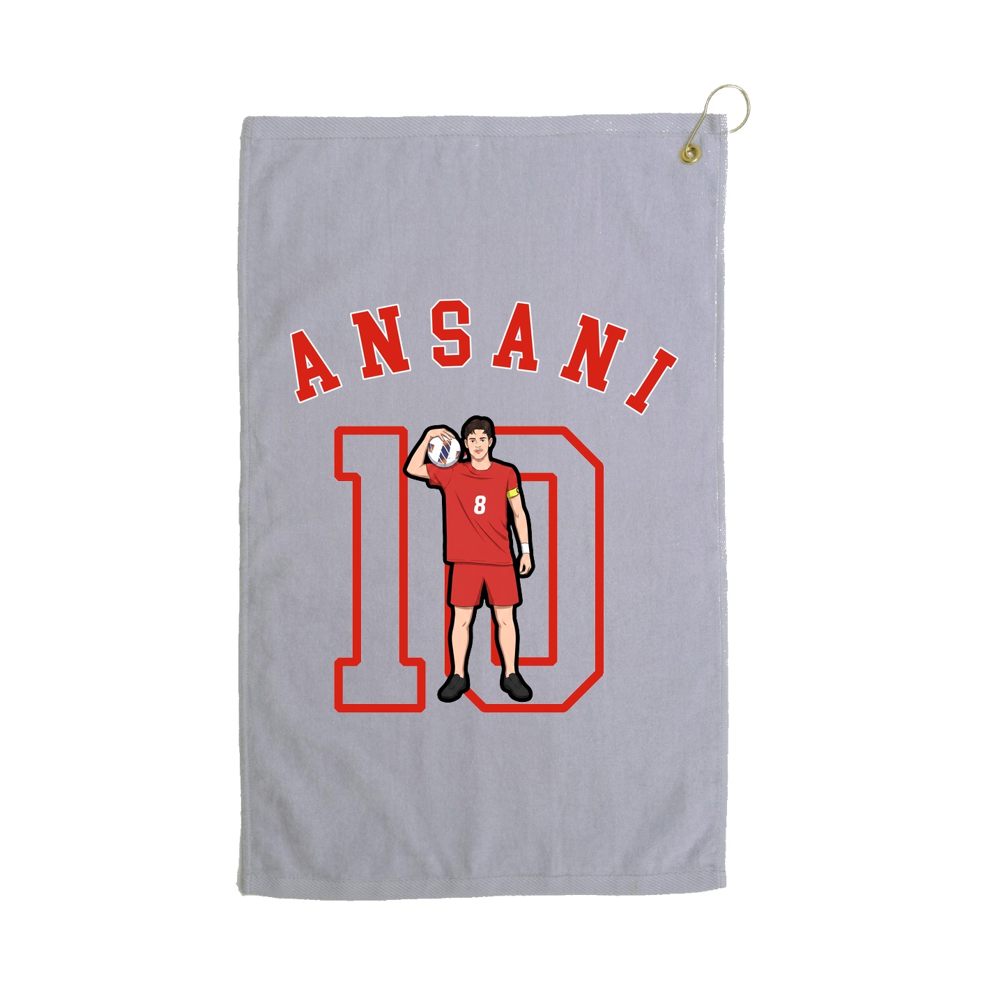 Golf Towel — Shirsey Arch in Grey