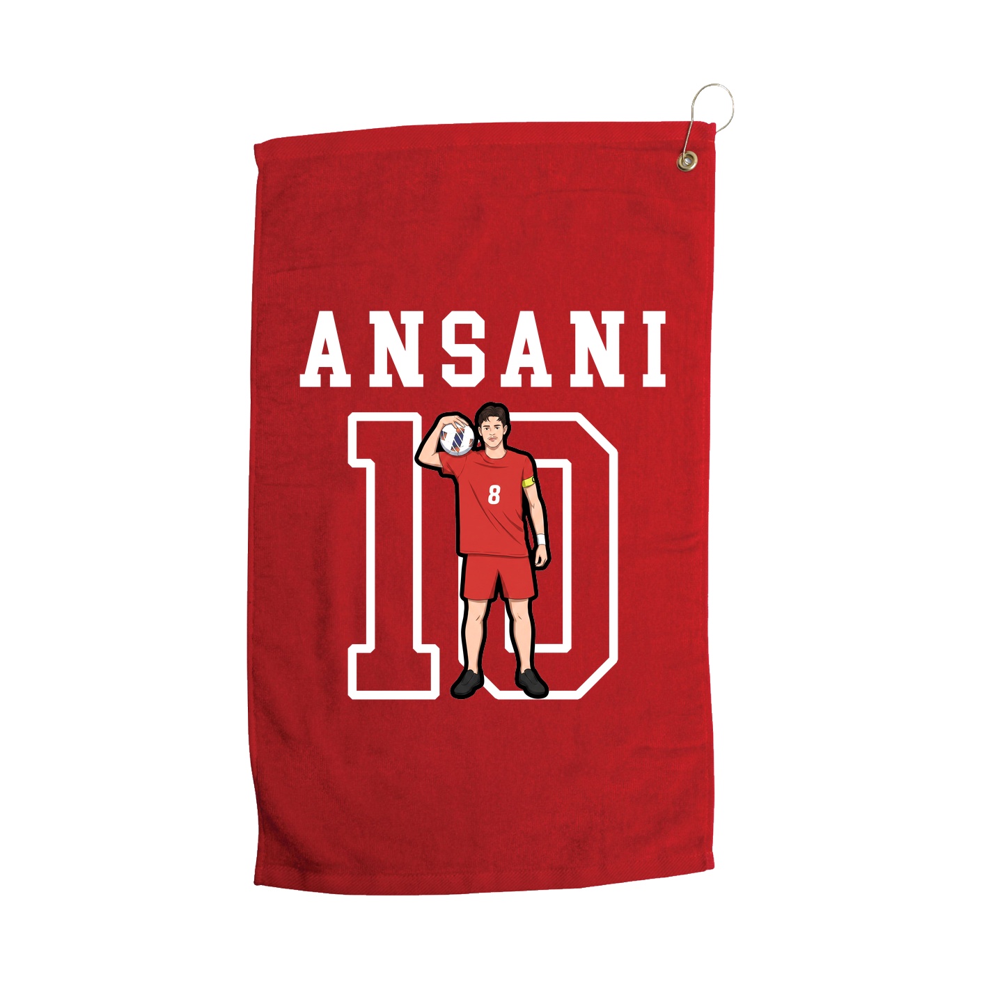 Golf Towel — Shirsey in Red