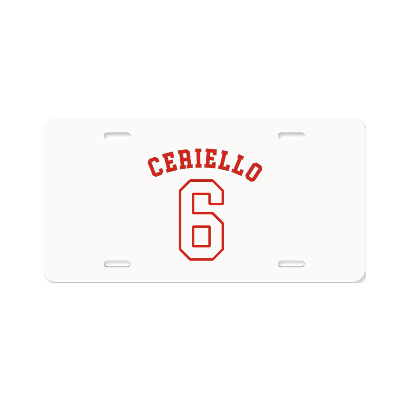 License Plate — Shirsey Arch in Classic