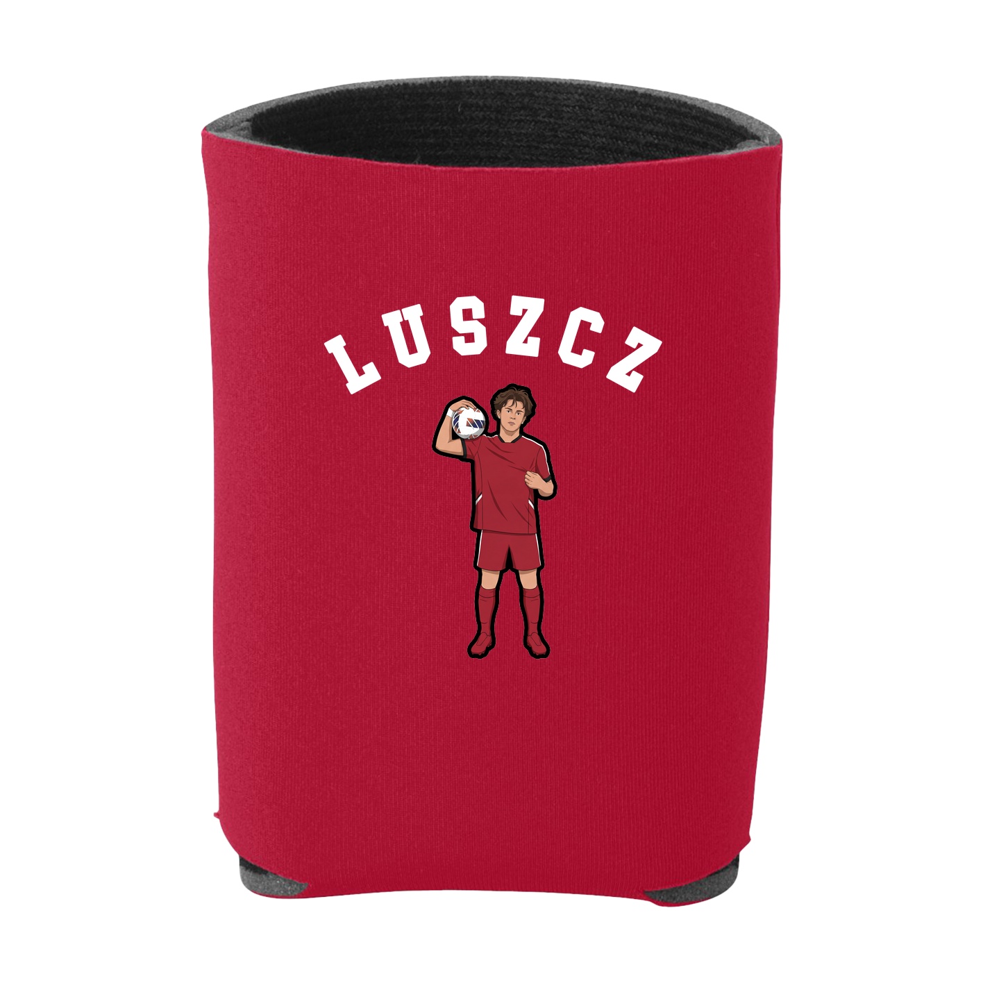 Can Holder — Shirsey Arch in Red