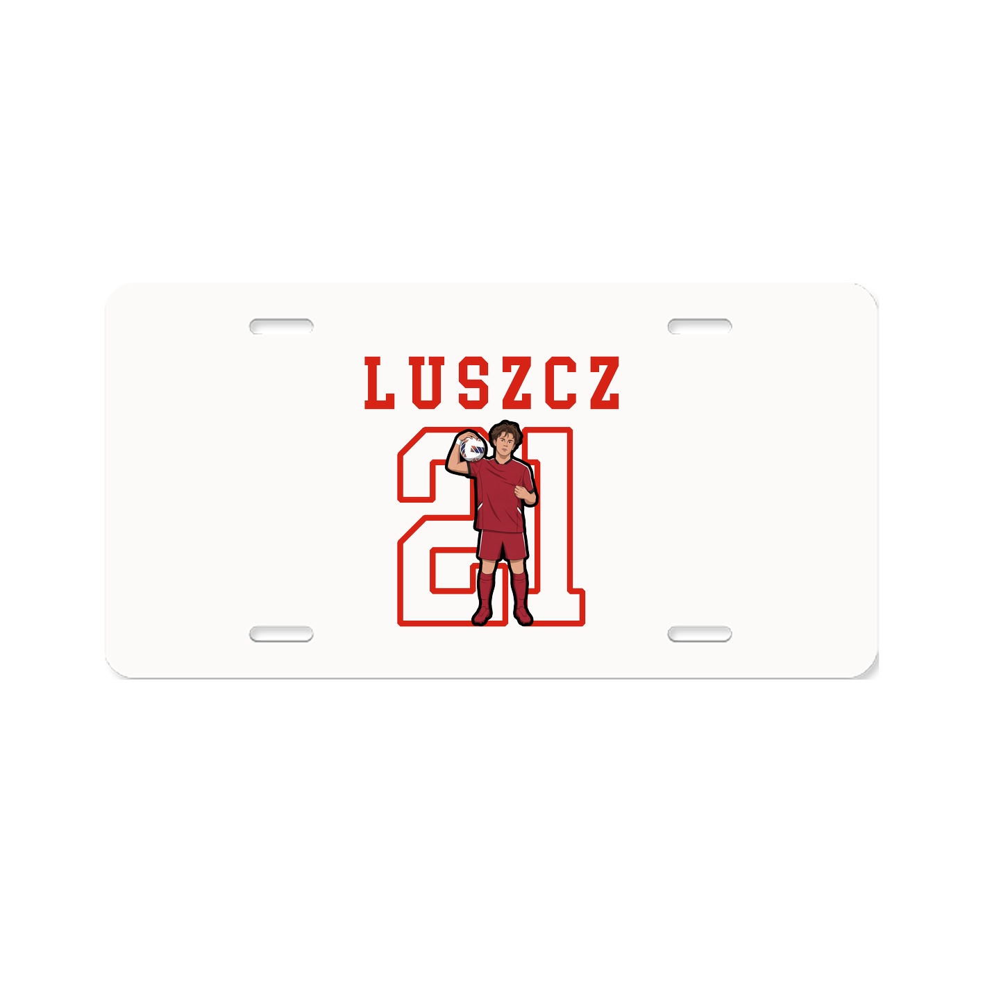 License Plate — Shirsey in Classic