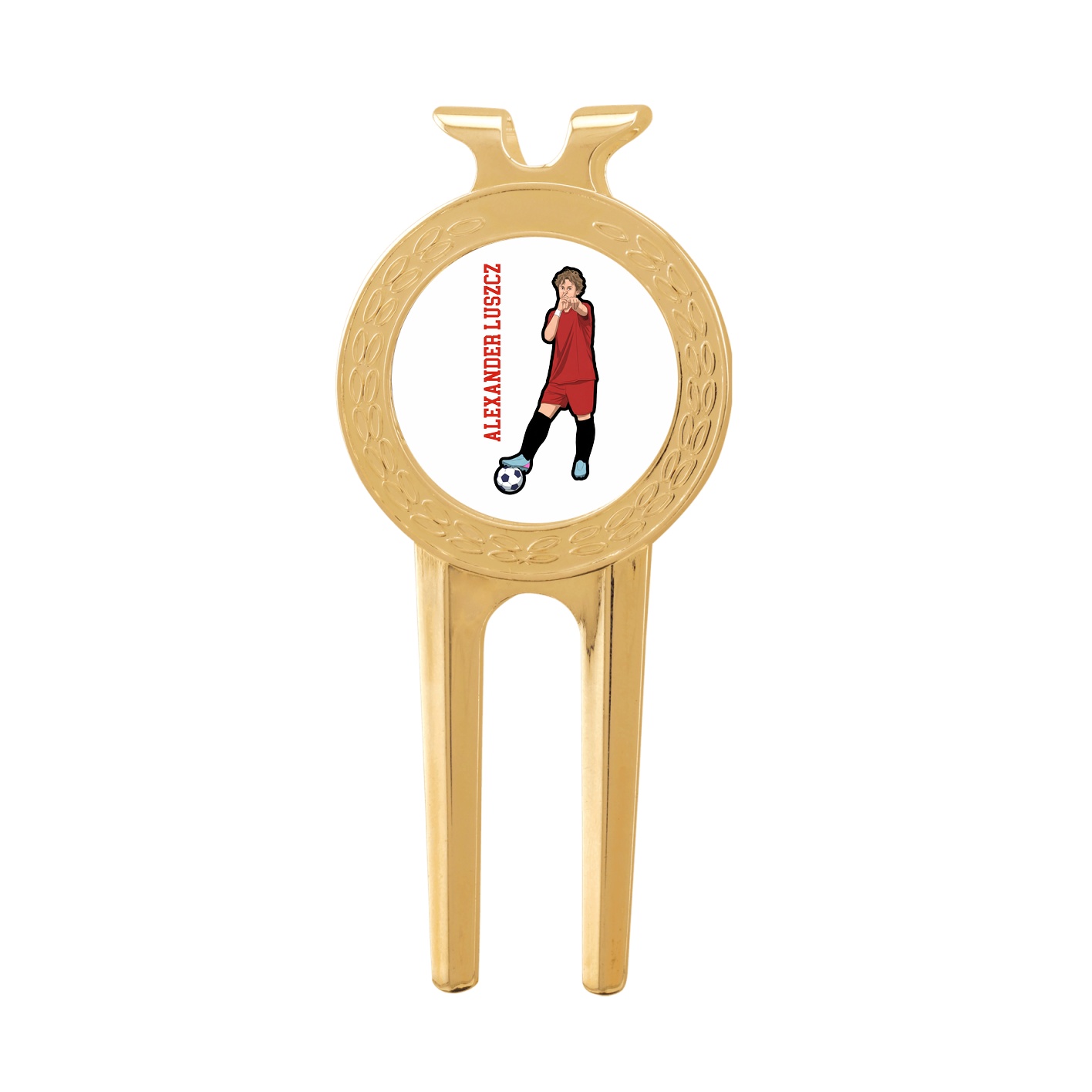 Divot Tool with Ball Marker — Name Vertical in Classic