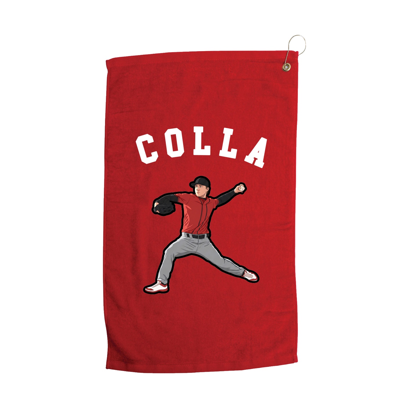 Golf Towel — Shirsey Arch in Red