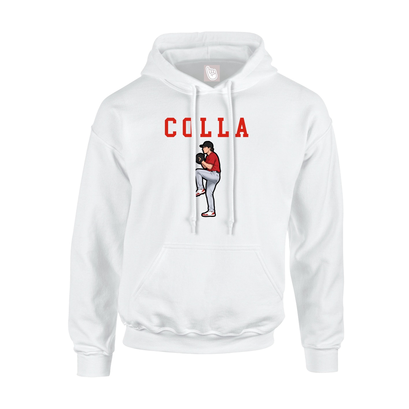 Youth Hoodie — Shirsey in White