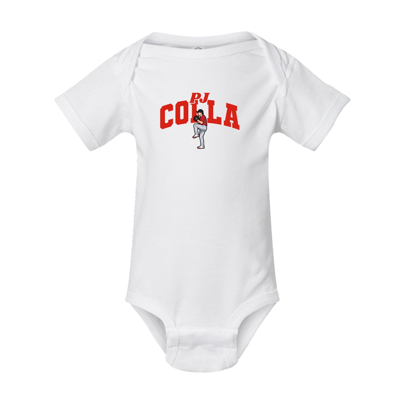 Baby Onesie — Signature Arch in White
