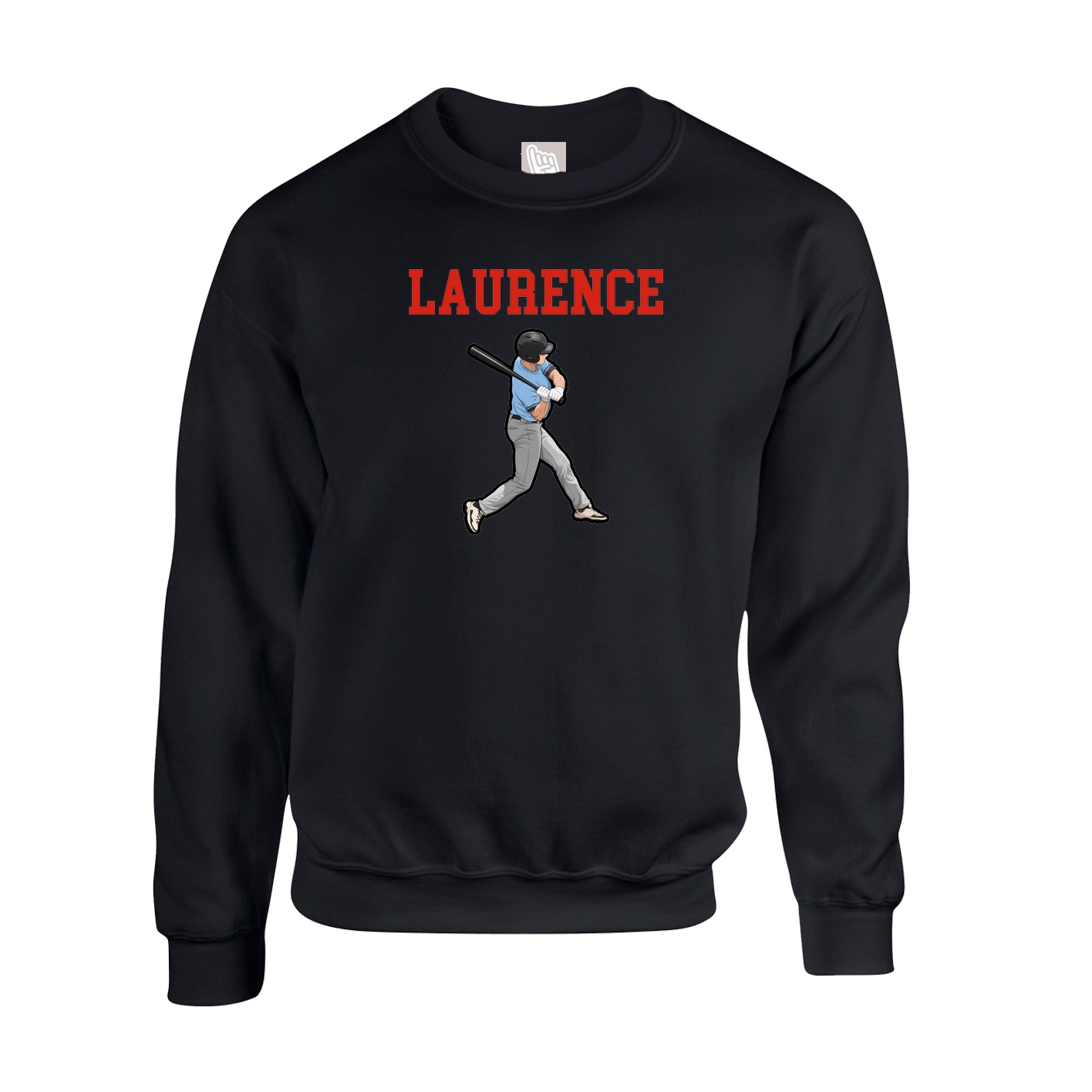 Fleece Crew — Shirsey in Black