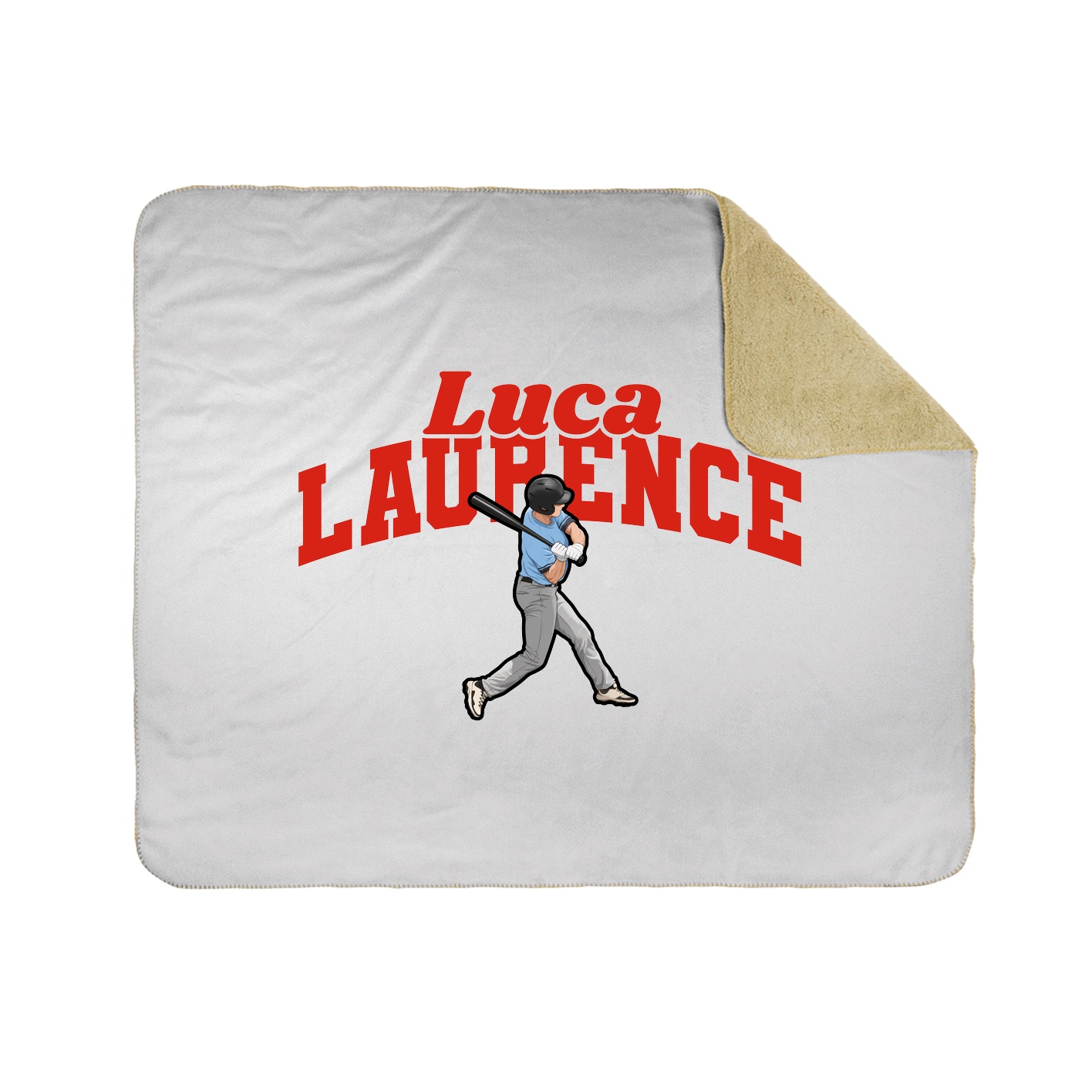 Throw Blanket — Signature Arch in White