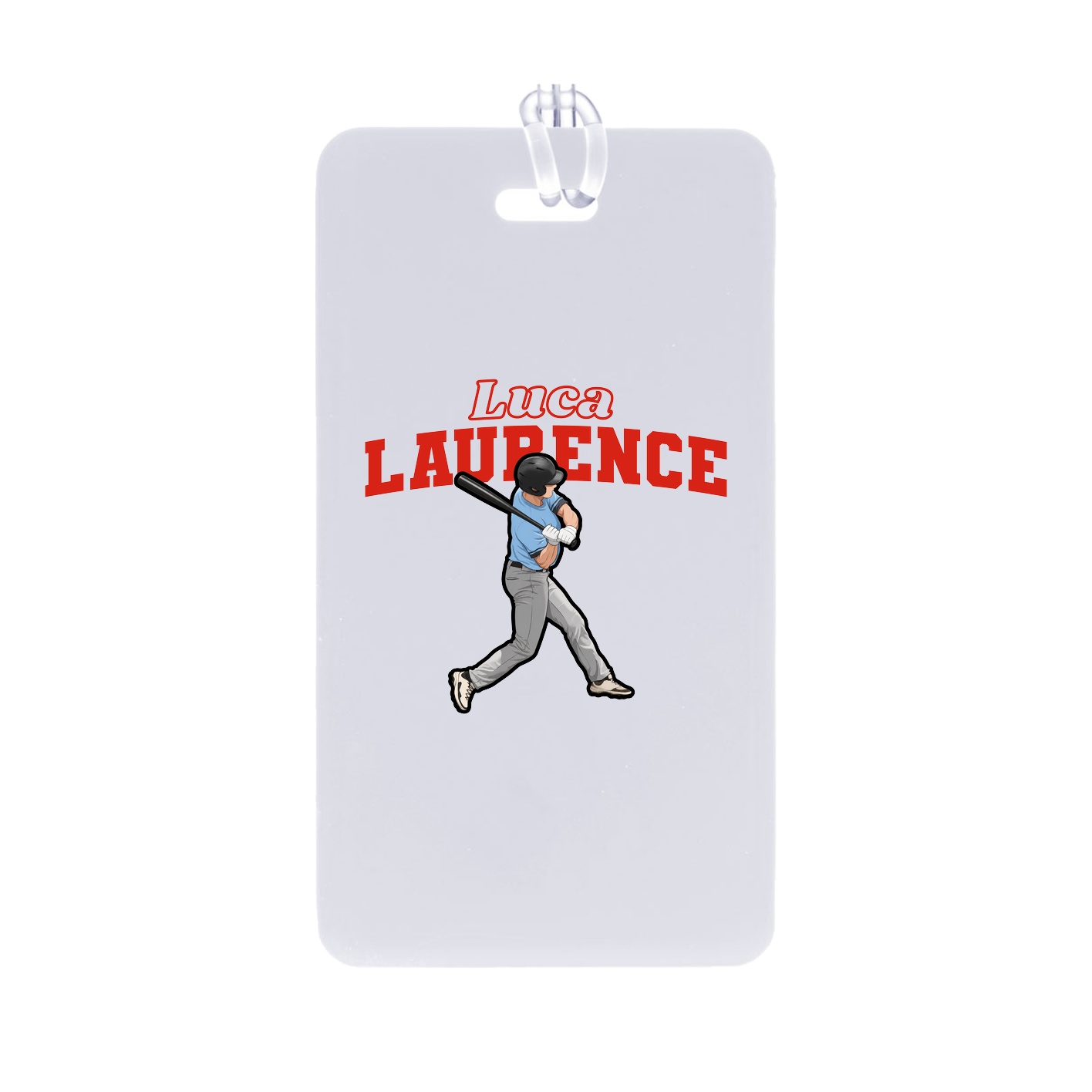 Bag Tag — Name Arch in Classic