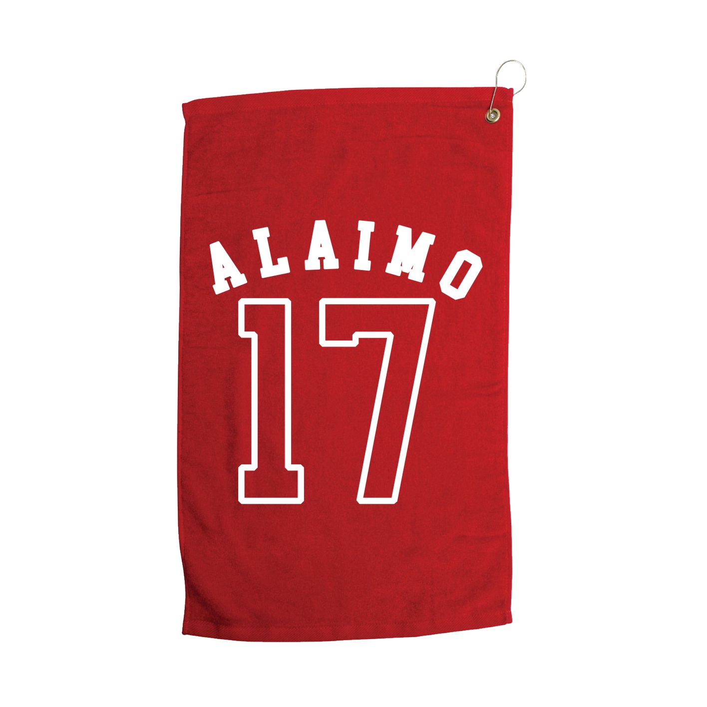 Golf Towel — Shirsey Arch in Red
